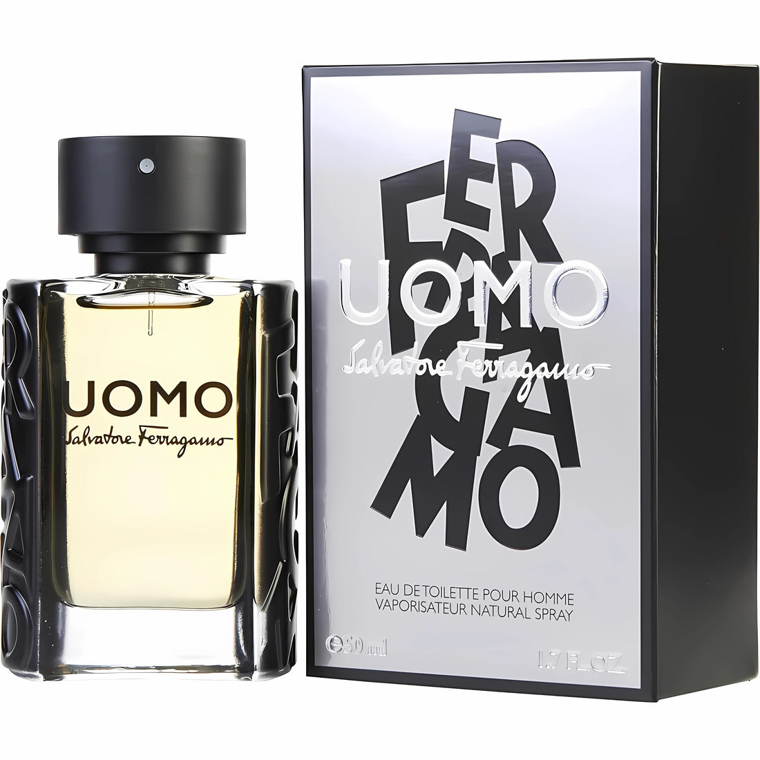 Ferragamo Men's 1.7 Ounce Uomo Eau de Toilette-Inscentives Perfume