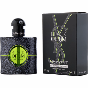 YSL Women's 1 Ounce Black Illicit Green Eau de Parfum-Inscentives Perfume