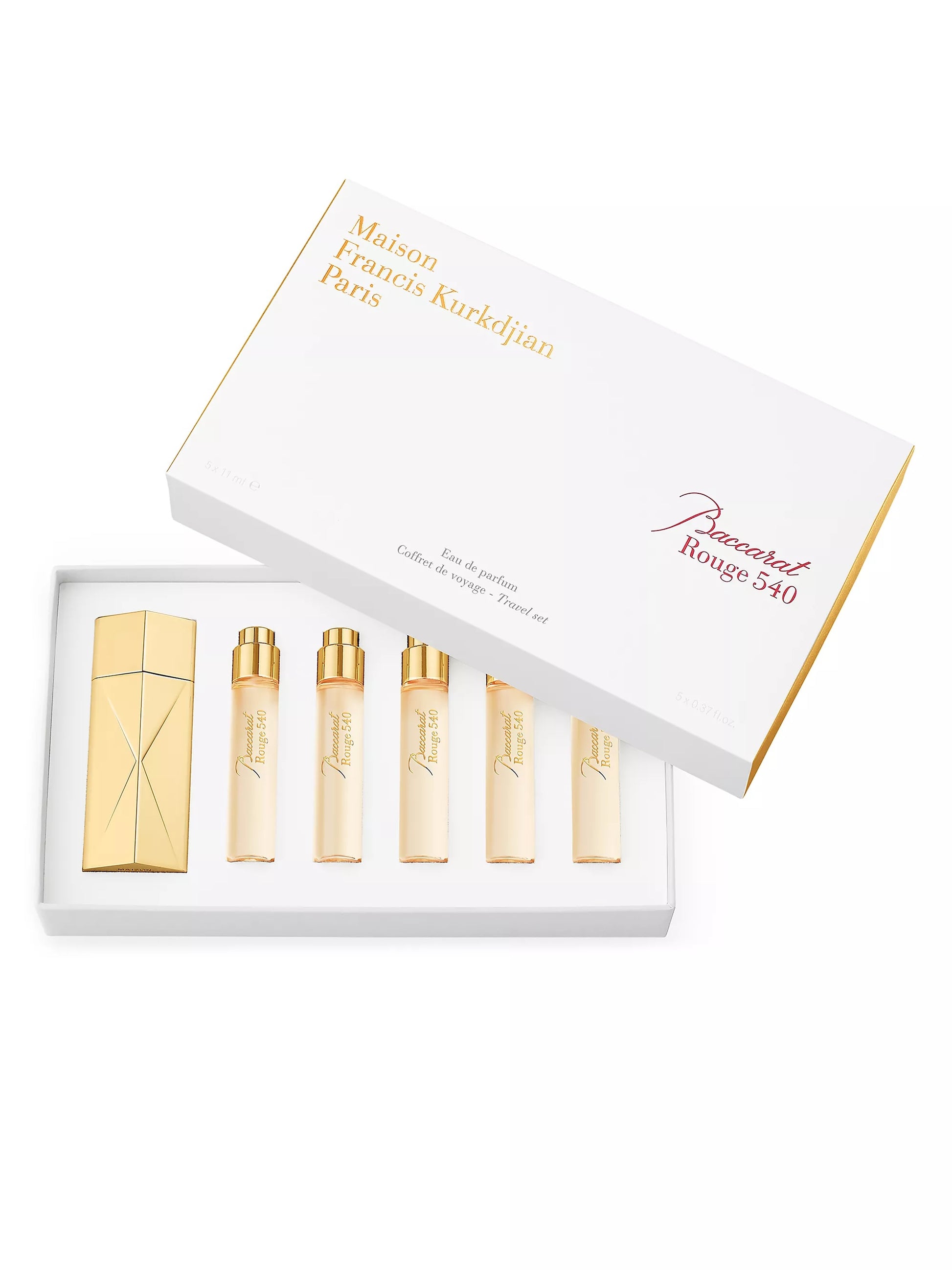 Maison Francis Kurkdjian Unisex 5 x .37 Ounce Baccarat Rouge 540 Eau de Parfum-Inscentives Perfume