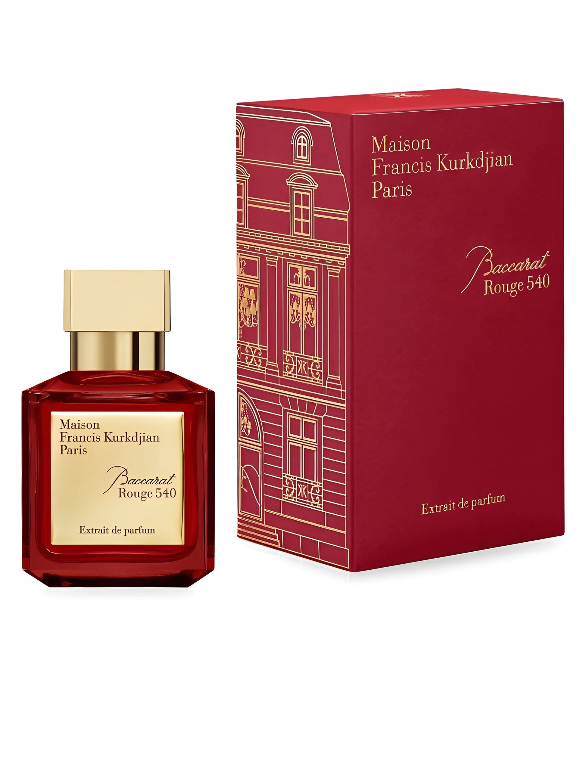Maison Francis Kurkdjian Unisex 2.4 Ounce Baccarat Rouge 540 Red Extrait De Parfum-Inscentives Perfume