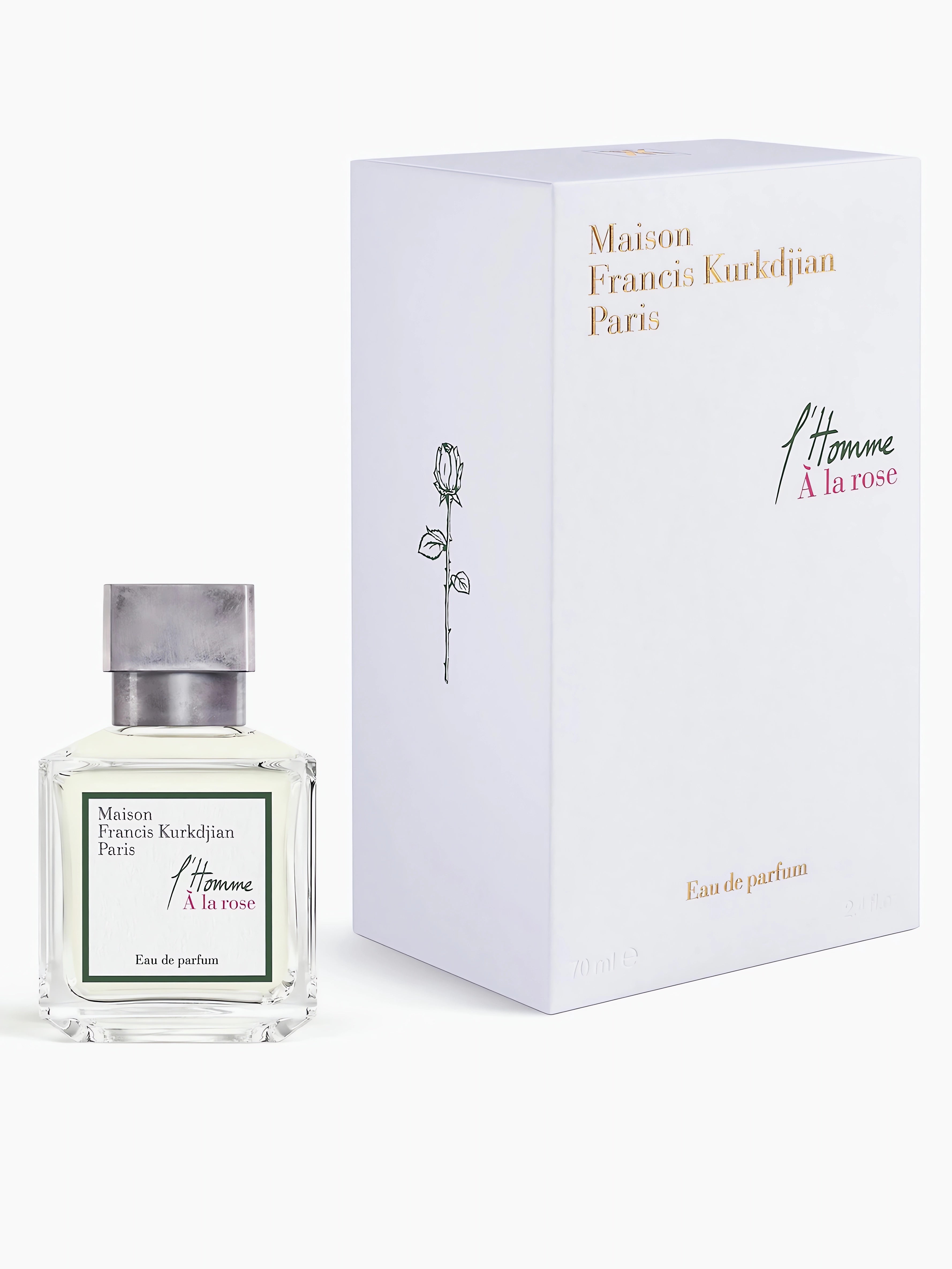 Maison Francis Kurkdjian Men's 2.4 Ounce L'Homme A la Rose Eau de Parfum-Inscentives Perfume
