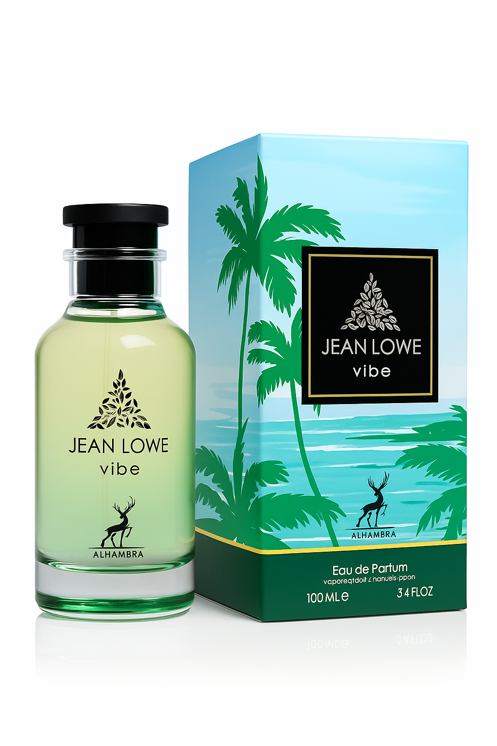 Jean Lowe Vibe & Azure 3.4oz Bundle By Maison Alhambra-Inscentives Perfume