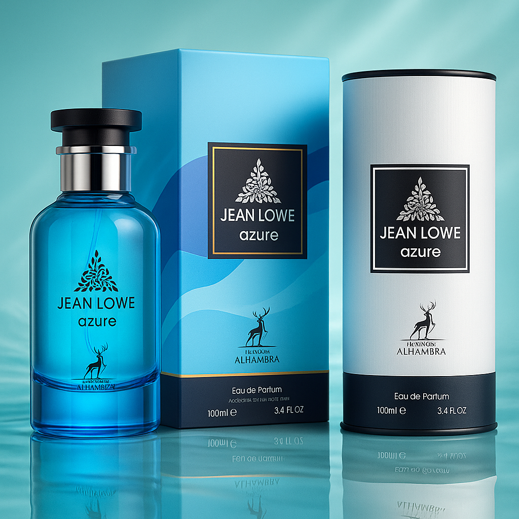 Maison Alhabmra Unisex 3.4 Ounce Jean Lowe Azure EDP-Inscentives Perfume