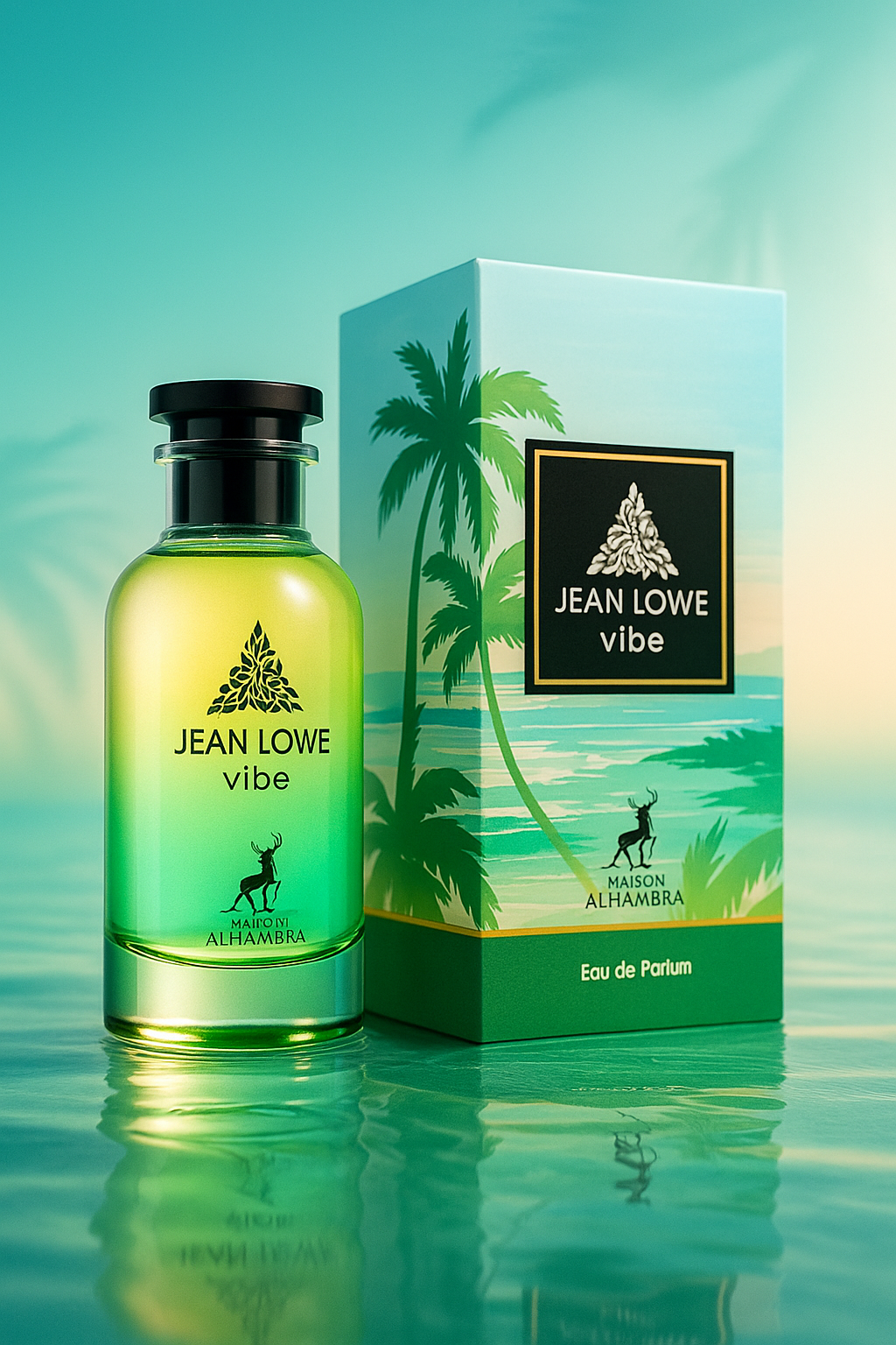 Maison Alhabmra Unisex 3.4 Ounce Jean Lowe Vibe EDP-Inscentives Perfume