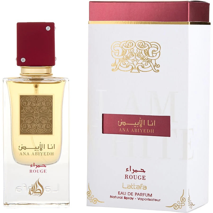 Lattafa Unisex 2 Ounce Rouge Eau de Parfum-Inscentives Perfume