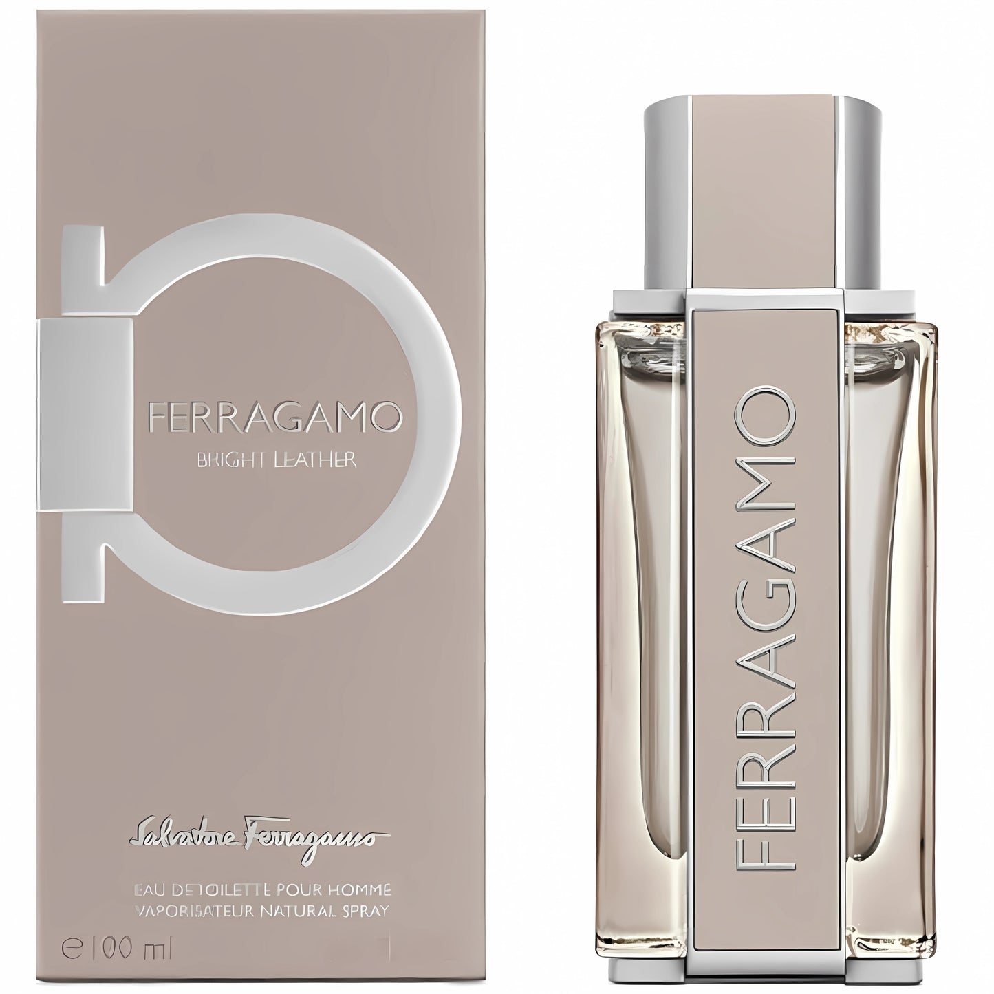 Ferragamo Men's 3.4 Ounce Bright Leather Eau de Toilette-Inscentives Perfume