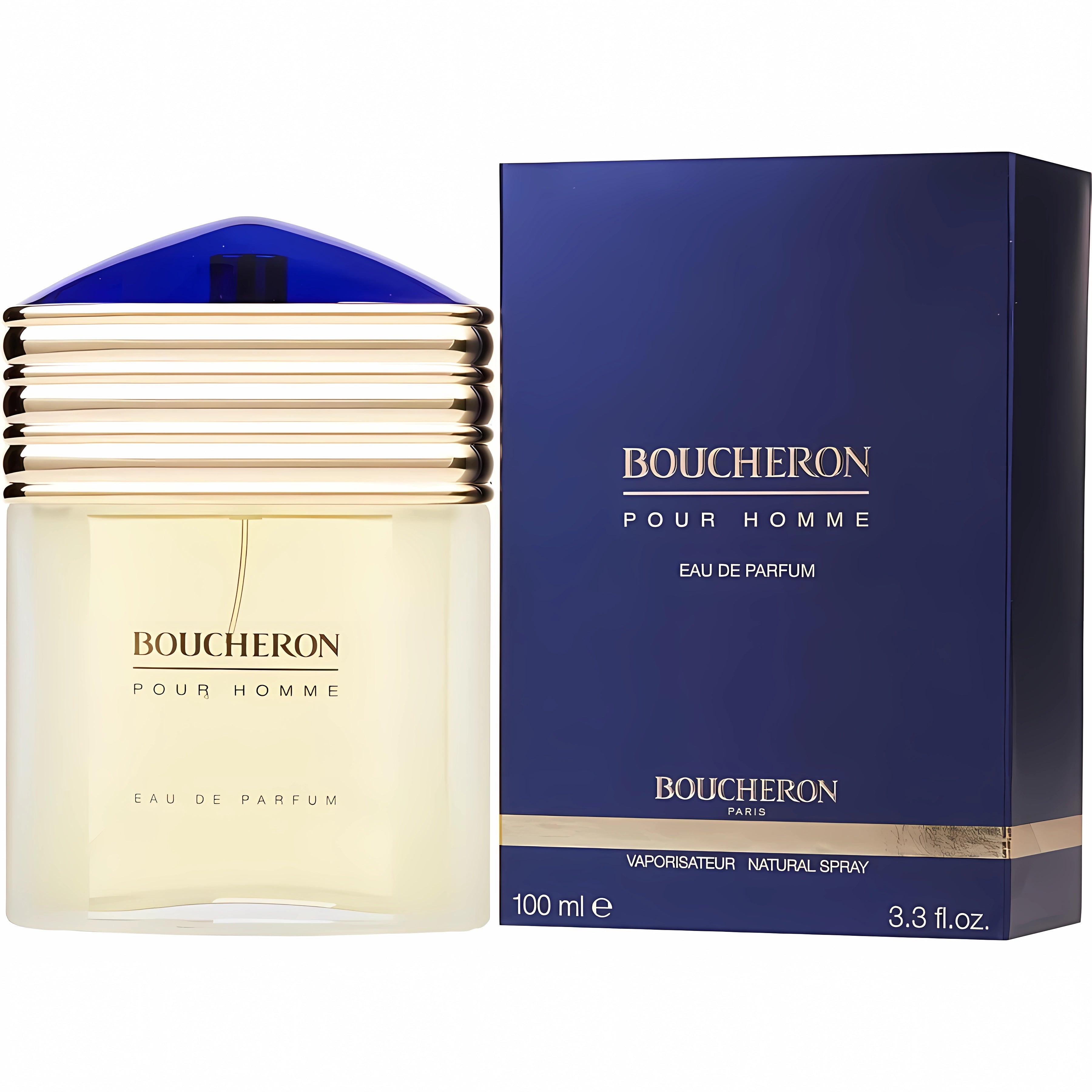 Boucheron Men's 3.4 Ounce Pour Homme Eau de Parfum-Inscentives Perfume