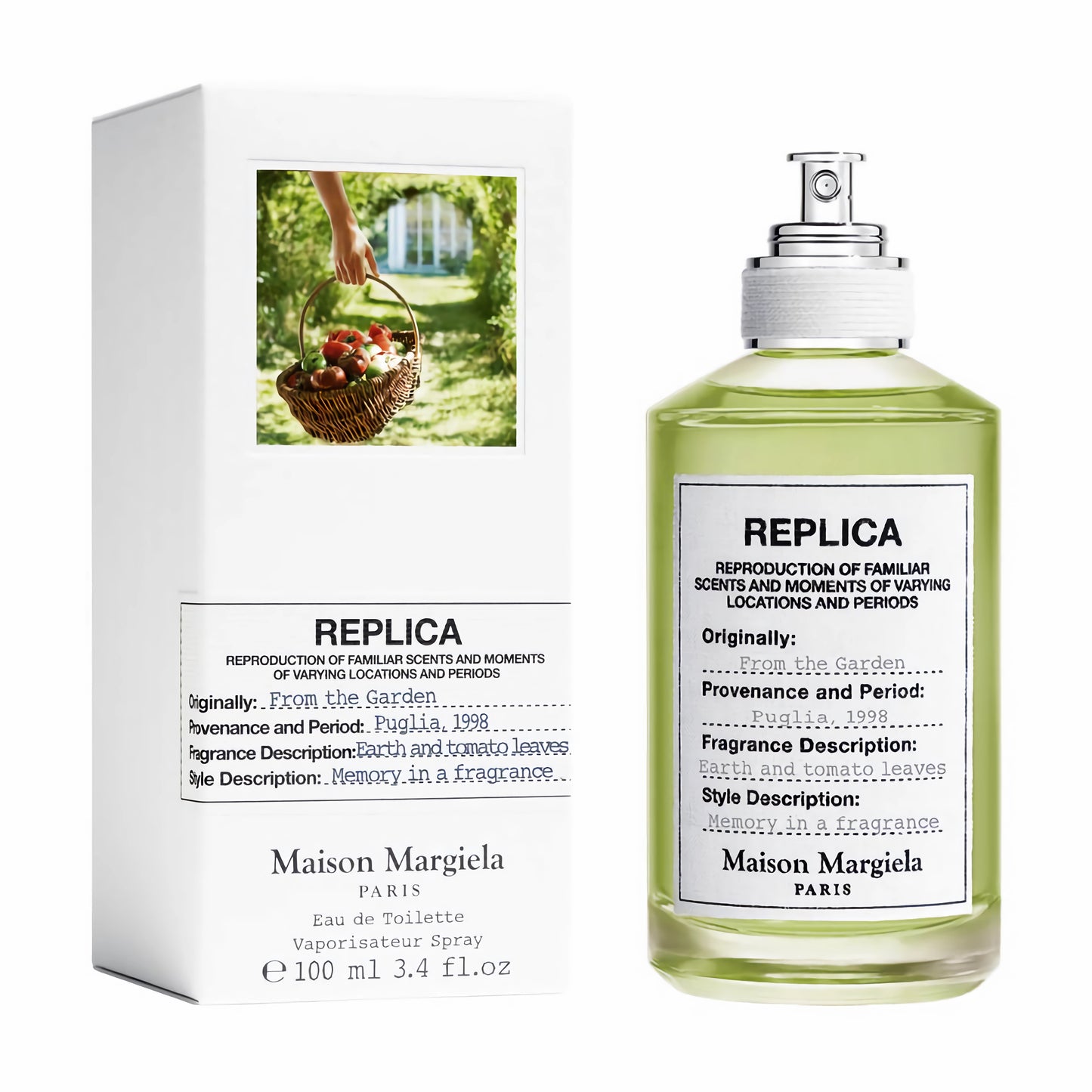 Maison Margiela Unisex 3.4 Ounce Replica From The Garden Eau de Toilette-Inscentives Perfume