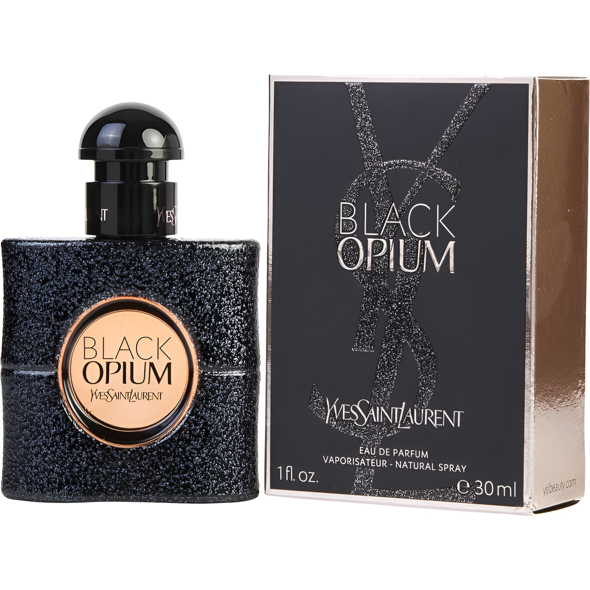 YSL Women's 1 Ounce Black Opium Eau de Parfum-Inscentives Perfume