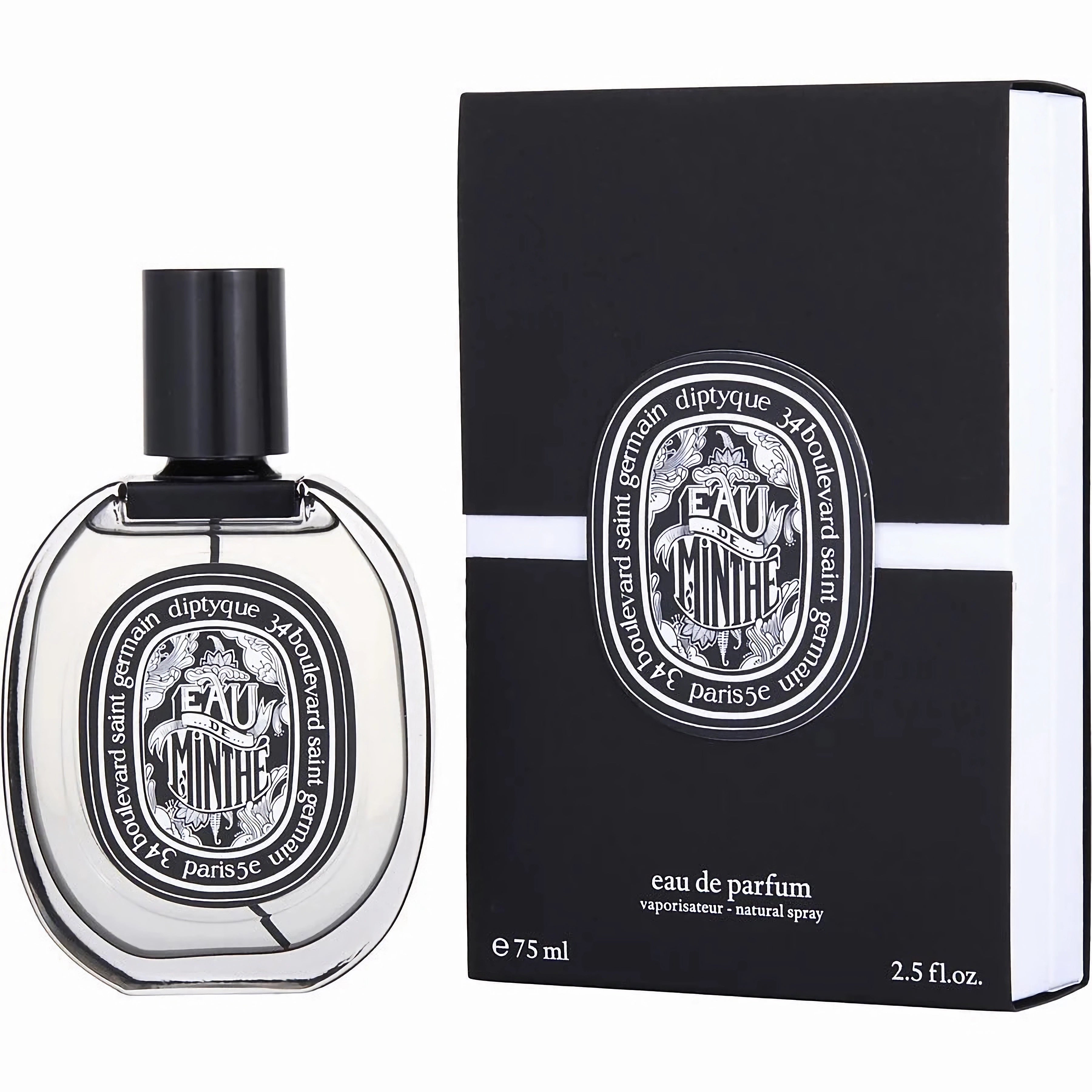 Diptyque Unisex 2.5 Ounce Eau De Minthe Eau de Parfum