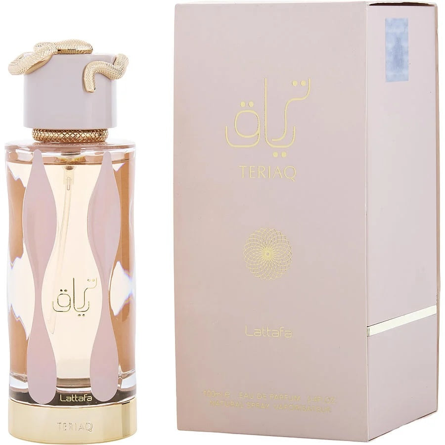 Lattafa Unisex 3.4 Ounce Teriaq Eau de Parfum-Inscentives Perfume