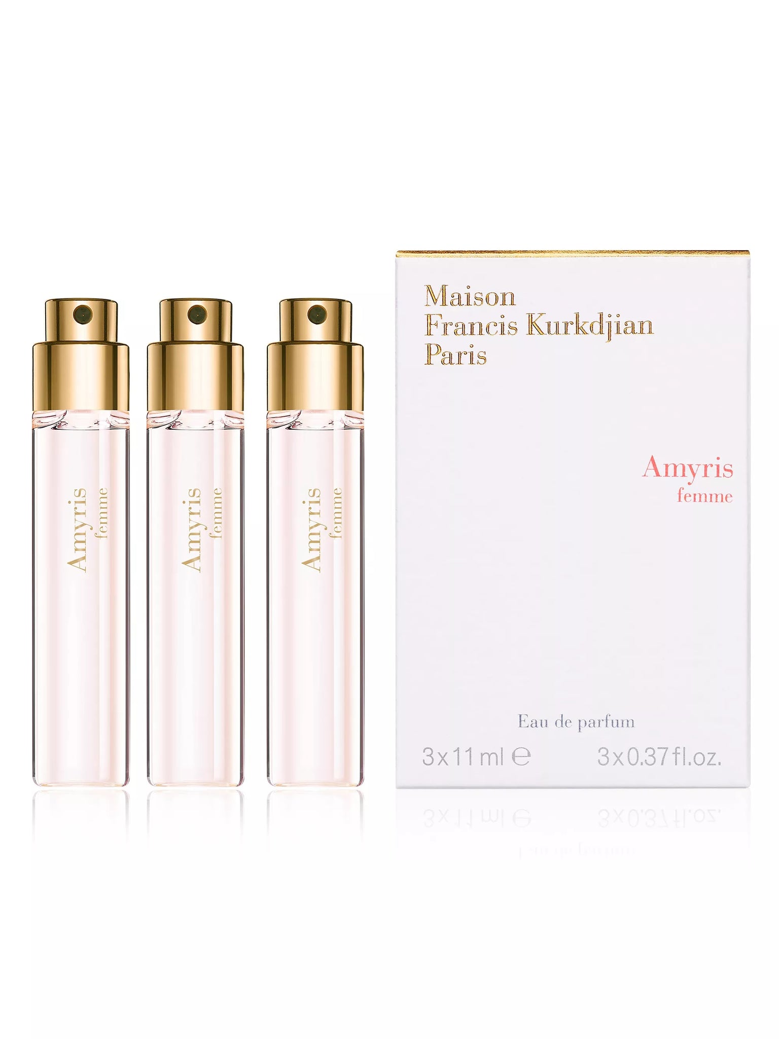 Maison Francis Kurkdjian Women's 3 x .37 Ounce Amyris Femme Eau de Parfum-Inscentives Perfume