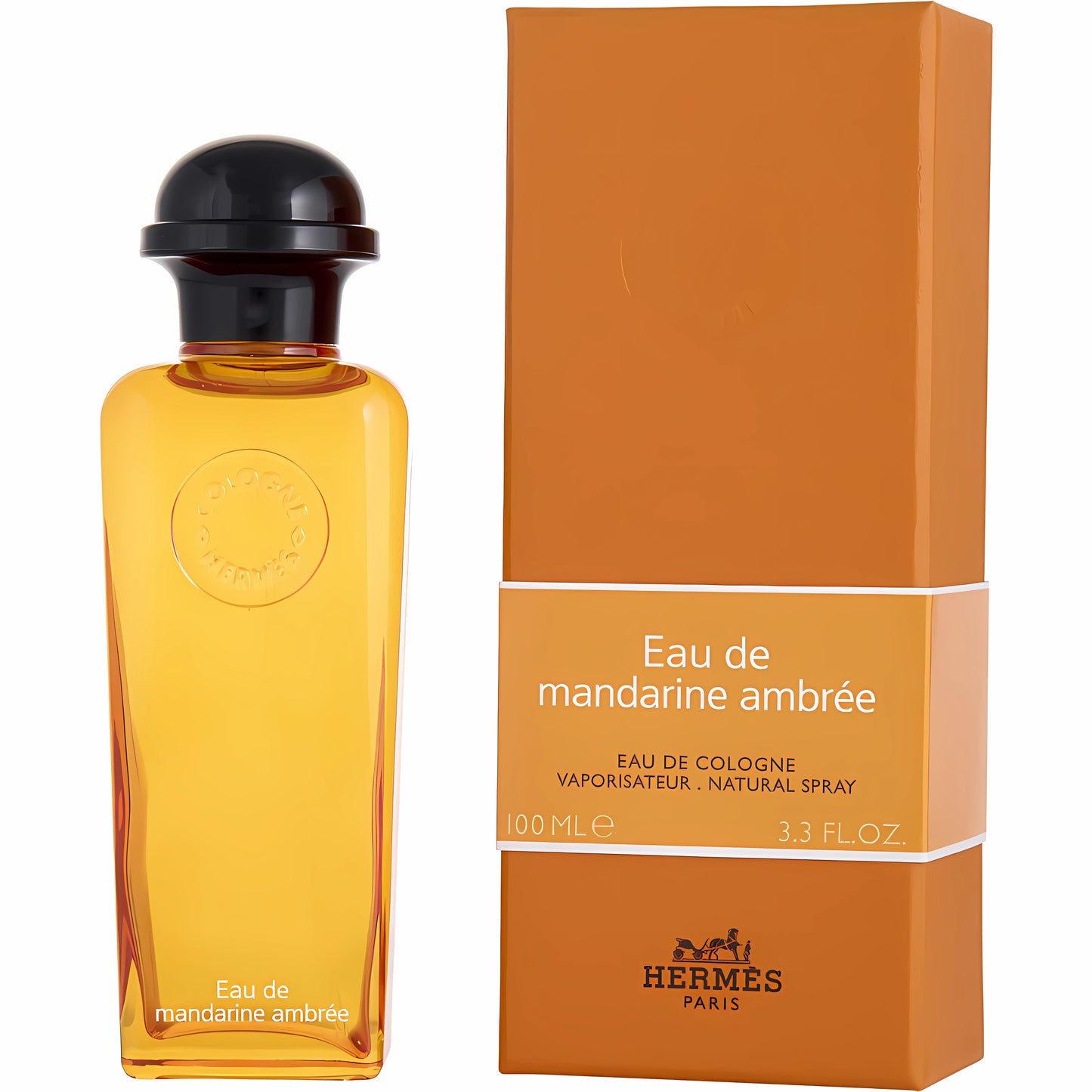 Hermès Unisex 3.4 Ounce Eau De Mandarine Ambree Eau de Cologne-Inscentives Perfume