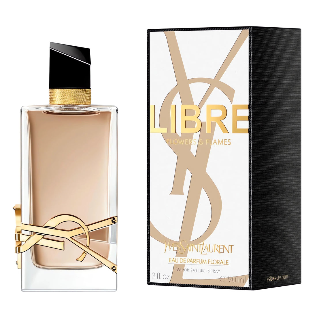 YSL Women's 3 Ounce Flowers & Flames Eau de Parfum-Inscentives Perfume