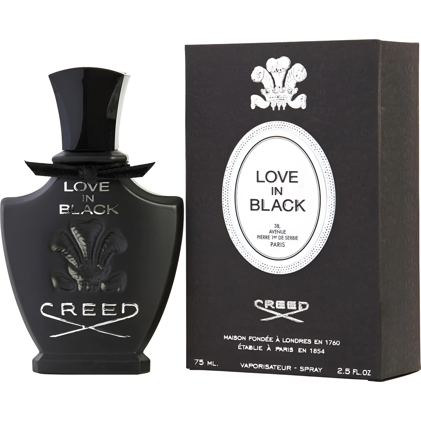 Creed Women's 2.5 Ounce Love in Black Eau de Parfum-Inscentives Perfume