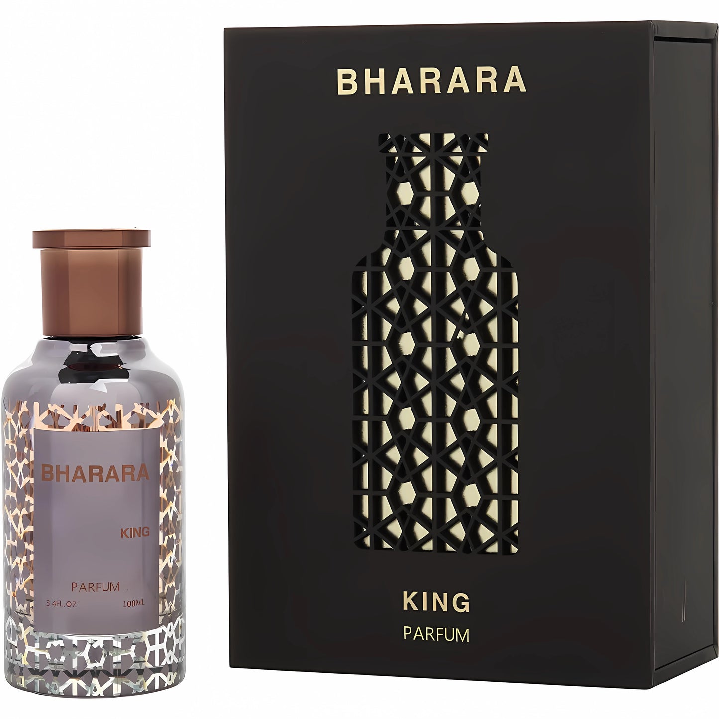 Bharara Men's 3.4 Ounce King Parfum Eau de Parfum-Inscentives Perfume