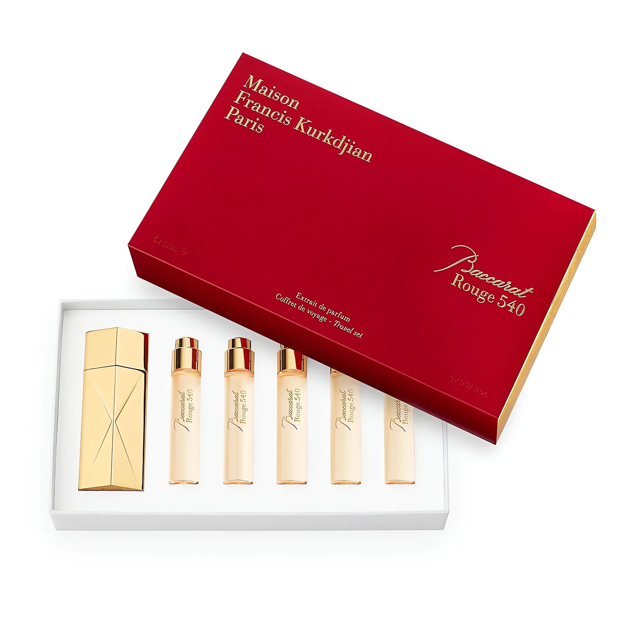 Maison Francis Kurkdjian Unisex 5 x .37 Ounce Baccarat Rouge 540 Extrait De Parfum-Inscentives Perfume