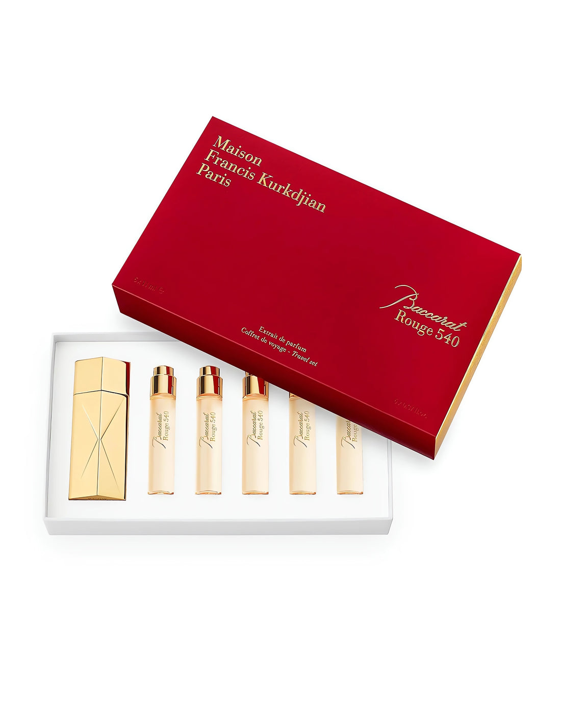 Maison Francis Kurkdjian Unisex 5 x .37 Ounce Baccarat Rouge 540 Extrait De Parfum-Inscentives Perfume