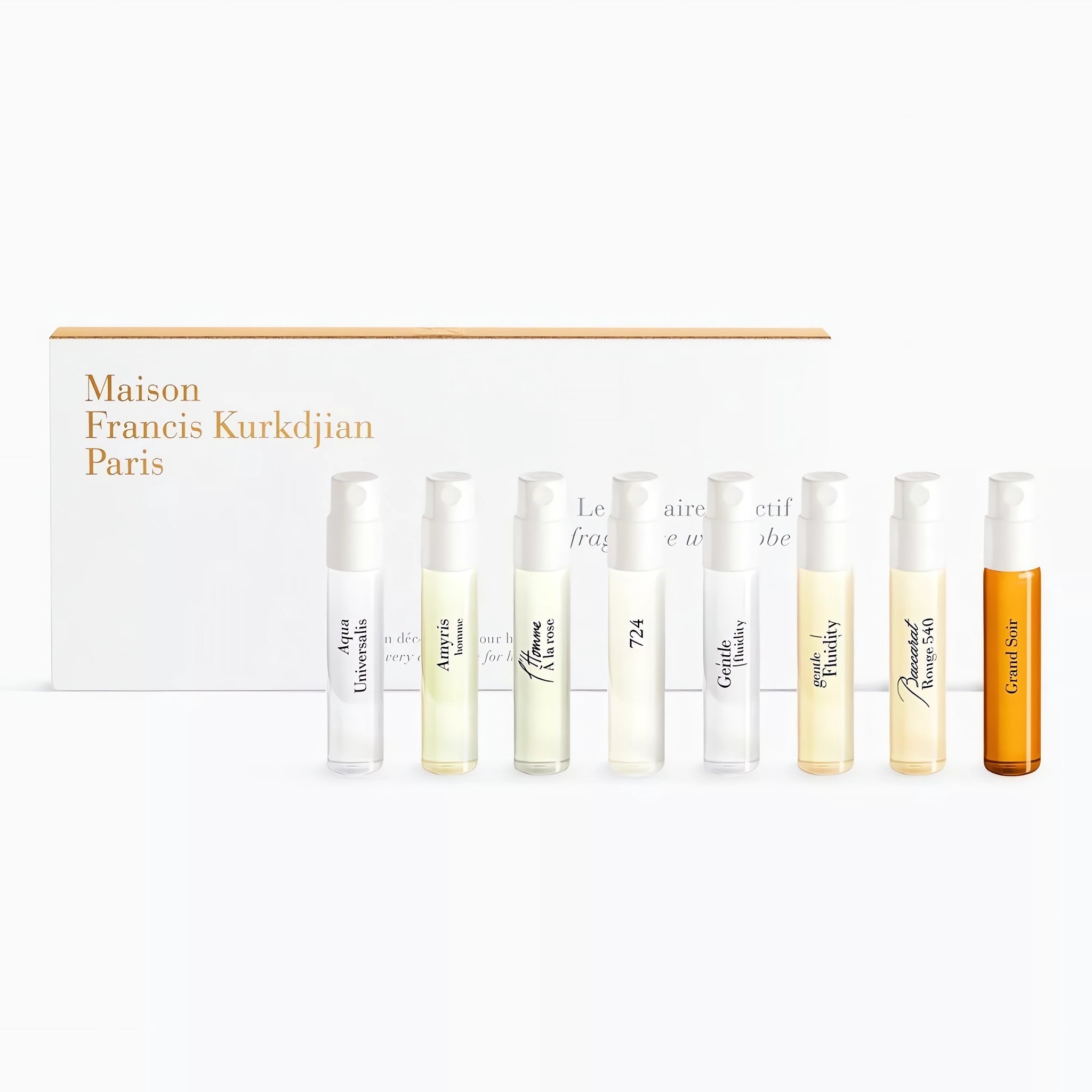 Maison Francis Kurkdjian Men's 8 x .07 Ounce Eau de Parfum, Eau De Toilette-Inscentives Perfume