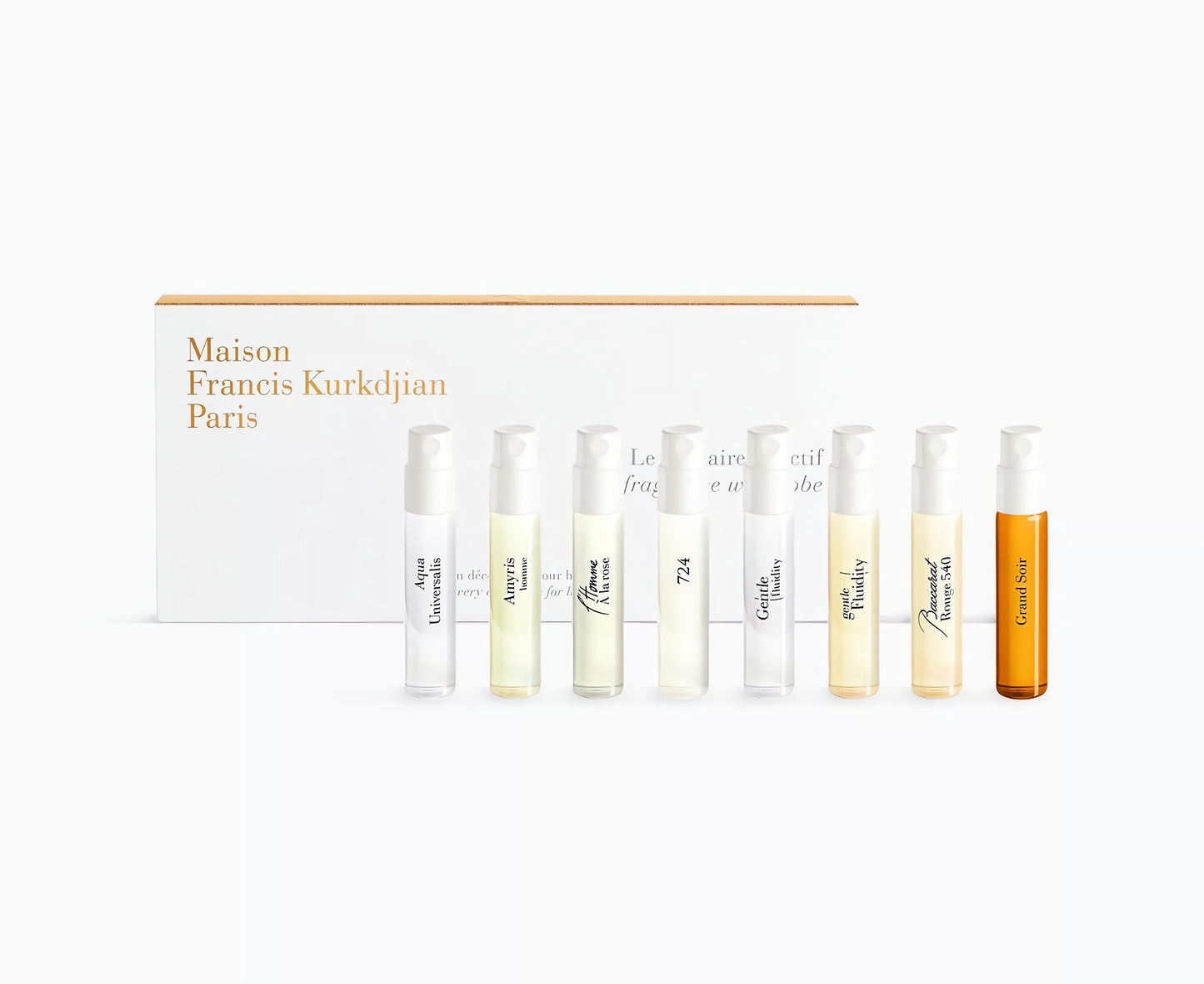 Maison Francis Kurkdjian Men's 8 x .07 Ounce Eau de Parfum, Eau De Toilette-Inscentives Perfume