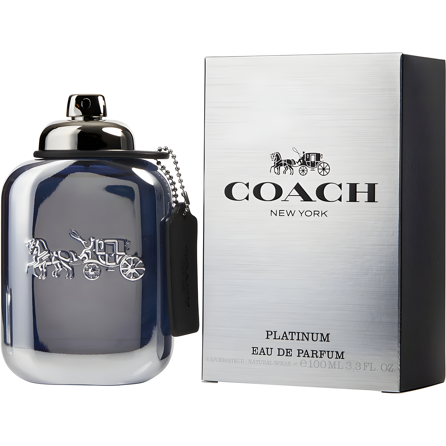 Coach Men's 3.4 Ounce Platinum Eau De Parfum-Inscentives Perfume