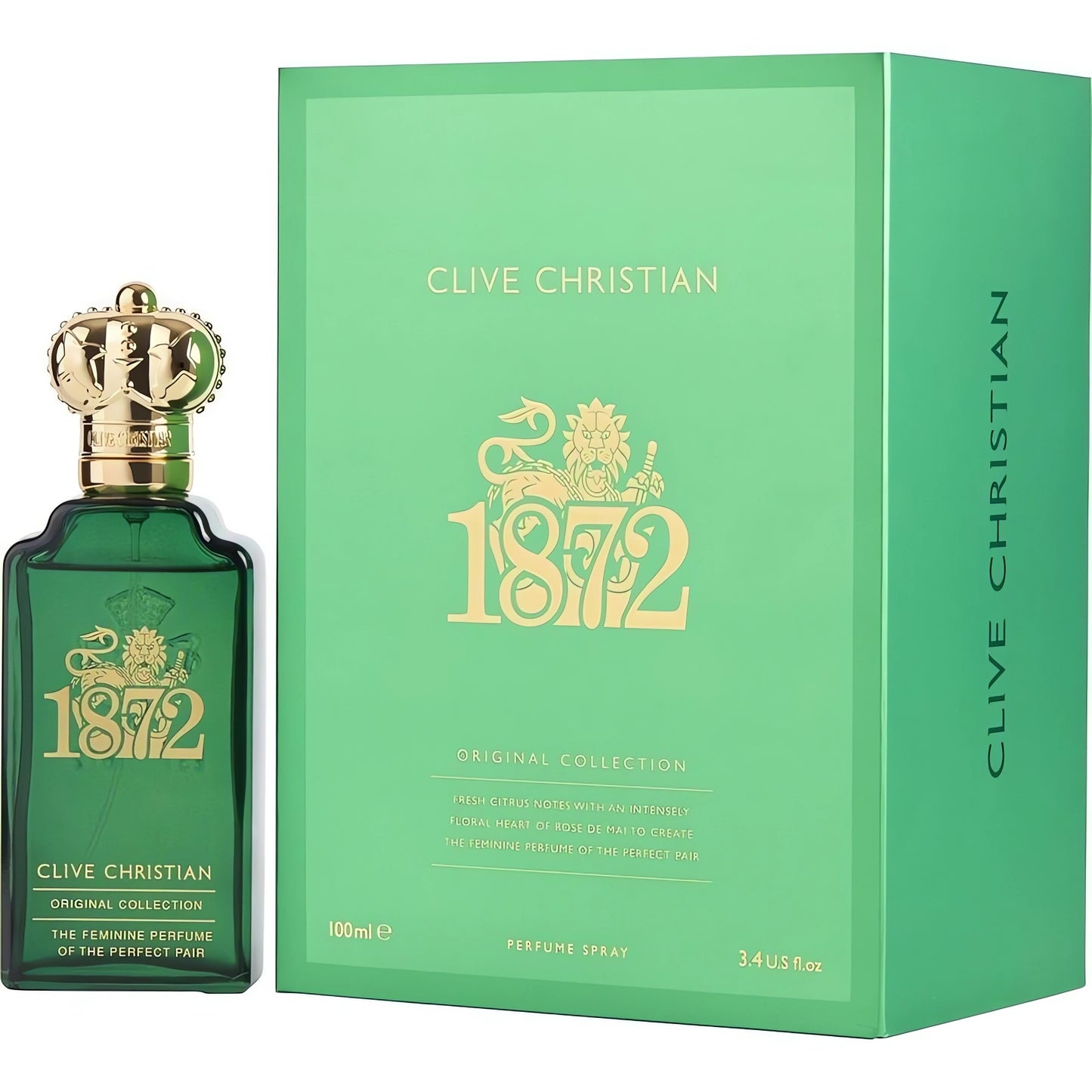 Clive Christian Women's 3.4 Ounce 1872 Feminine Eau de Parfum-Inscentives Perfume