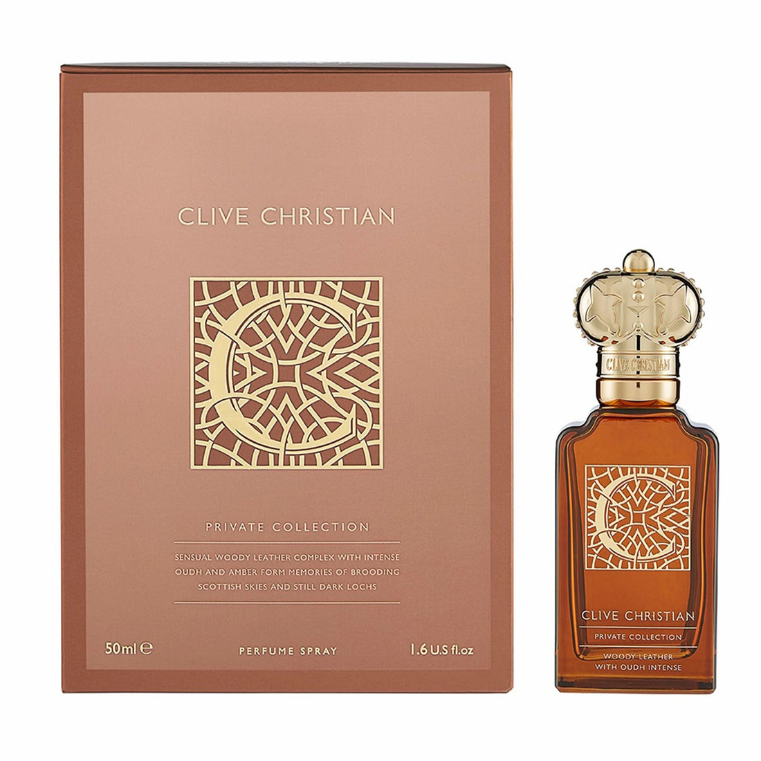 Clive Christian Men's 1.7 Ounce Private Collection Woody Leather Eau de Parfum-Inscentives Perfume