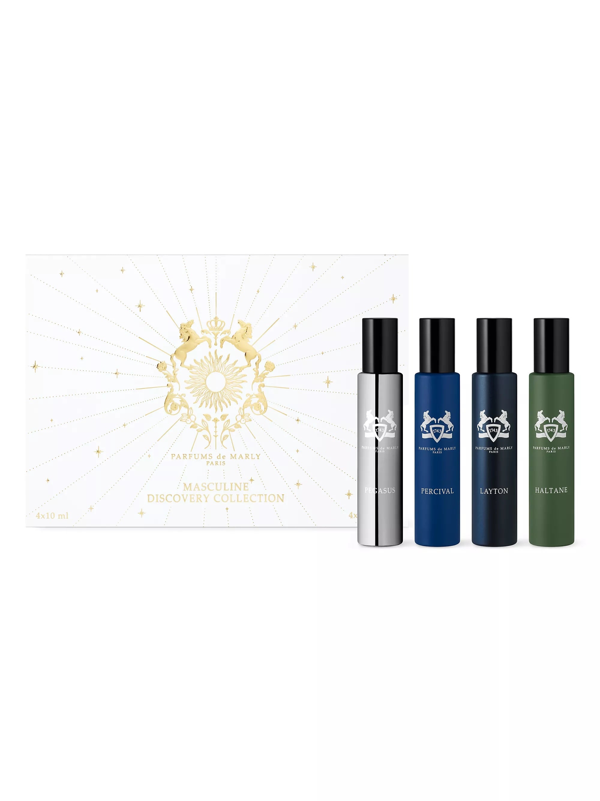 Parfums De Marly Men's .34 x 4 Ounce Pegasus, Percival, Layton, Haltane Eau de Parfum-Inscentives Perfume