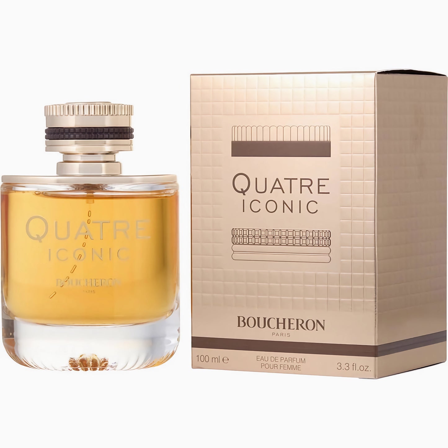 BOUCHERON Women's 3.4 Ounce Quatre Iconic Eau de Parfum-Inscentives Perfume