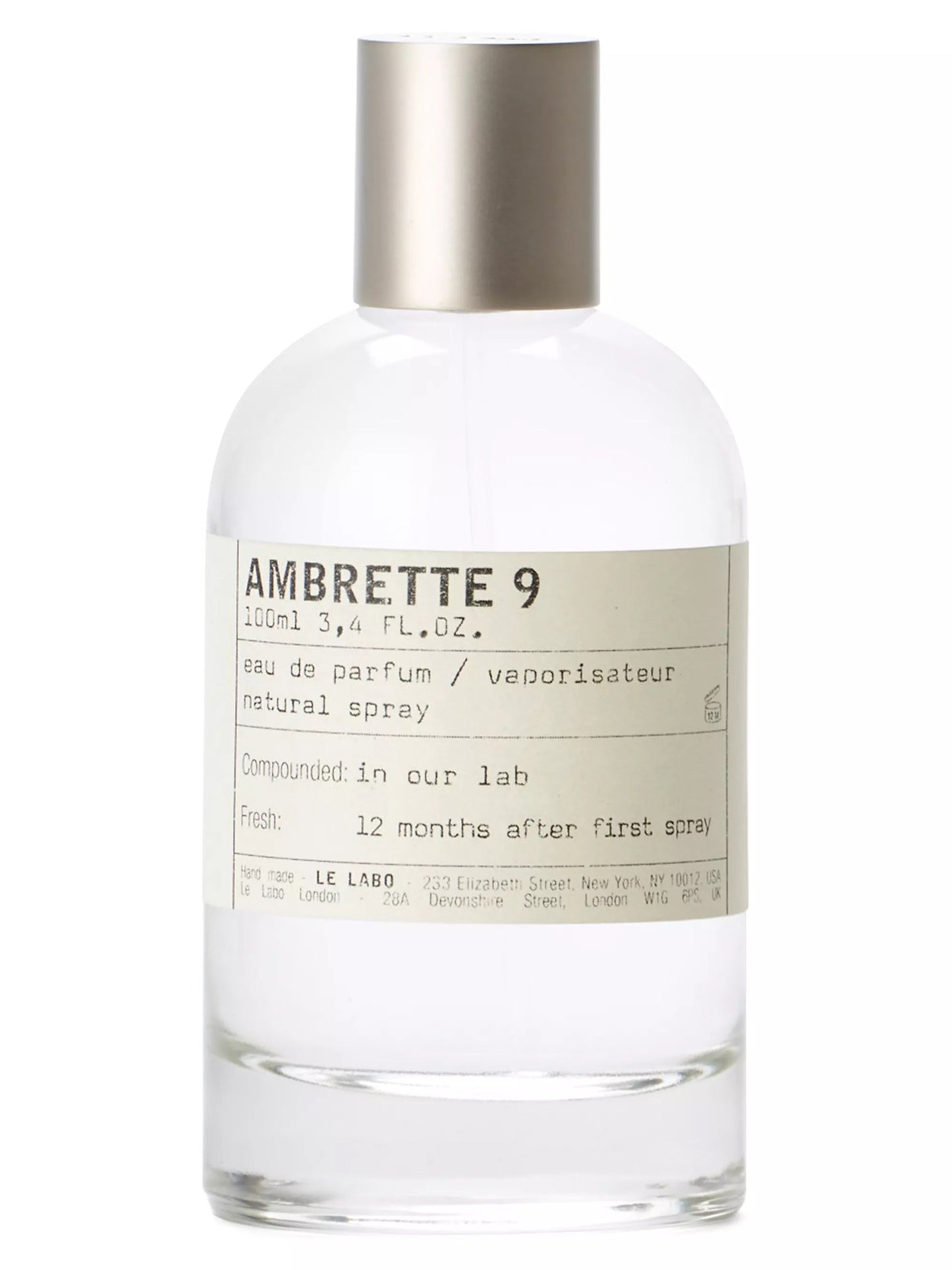 Le Labo Unisex 3.4 Ounce Ambrette 9 Eau de Parfum-Inscentives Perfume