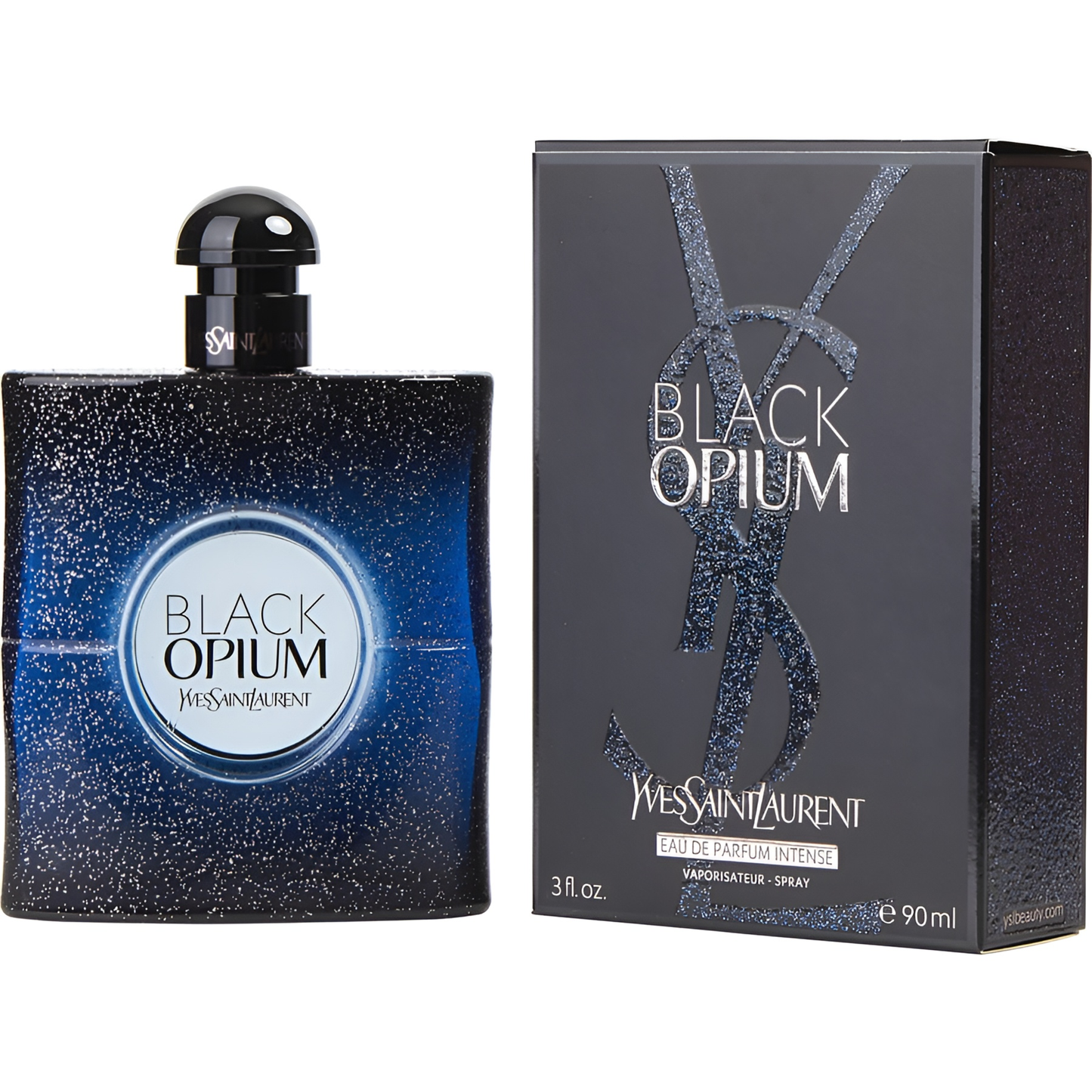YSL Women's 3 Ounce Black Opium Intense Eau de Parfum-Inscentives Perfume
