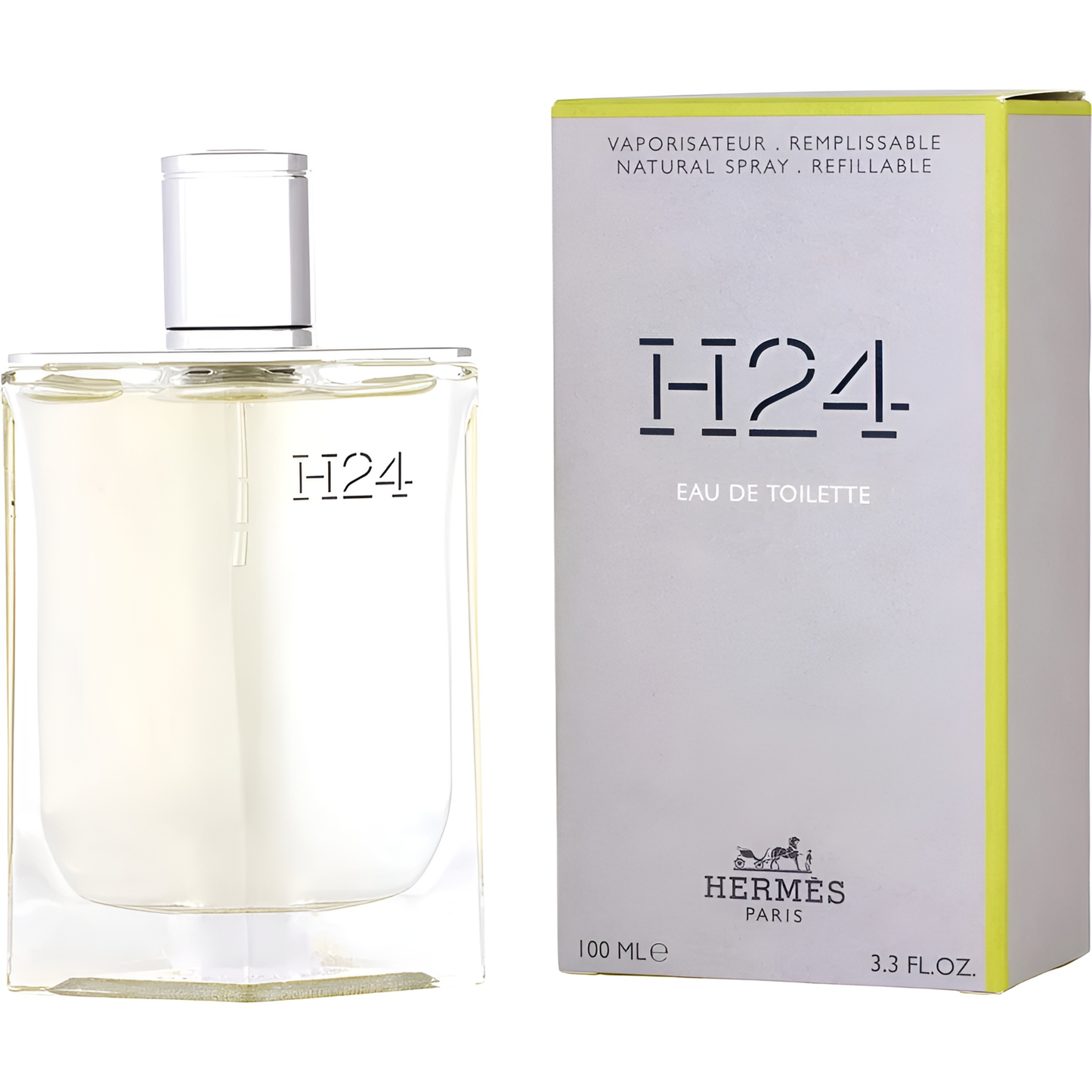 Hermes Men's 3.3 Ounce H24 Eau de Toilette-Inscentives Perfume