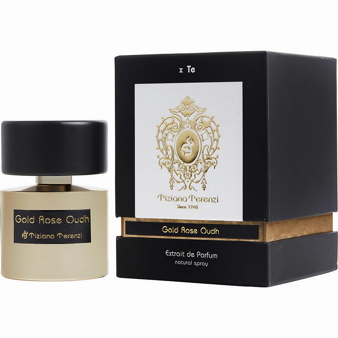 Tiziana Terenzi Unisex 3.4 Ounce Gold Rose Oudh Extrait De Parfum-Inscentives Perfume