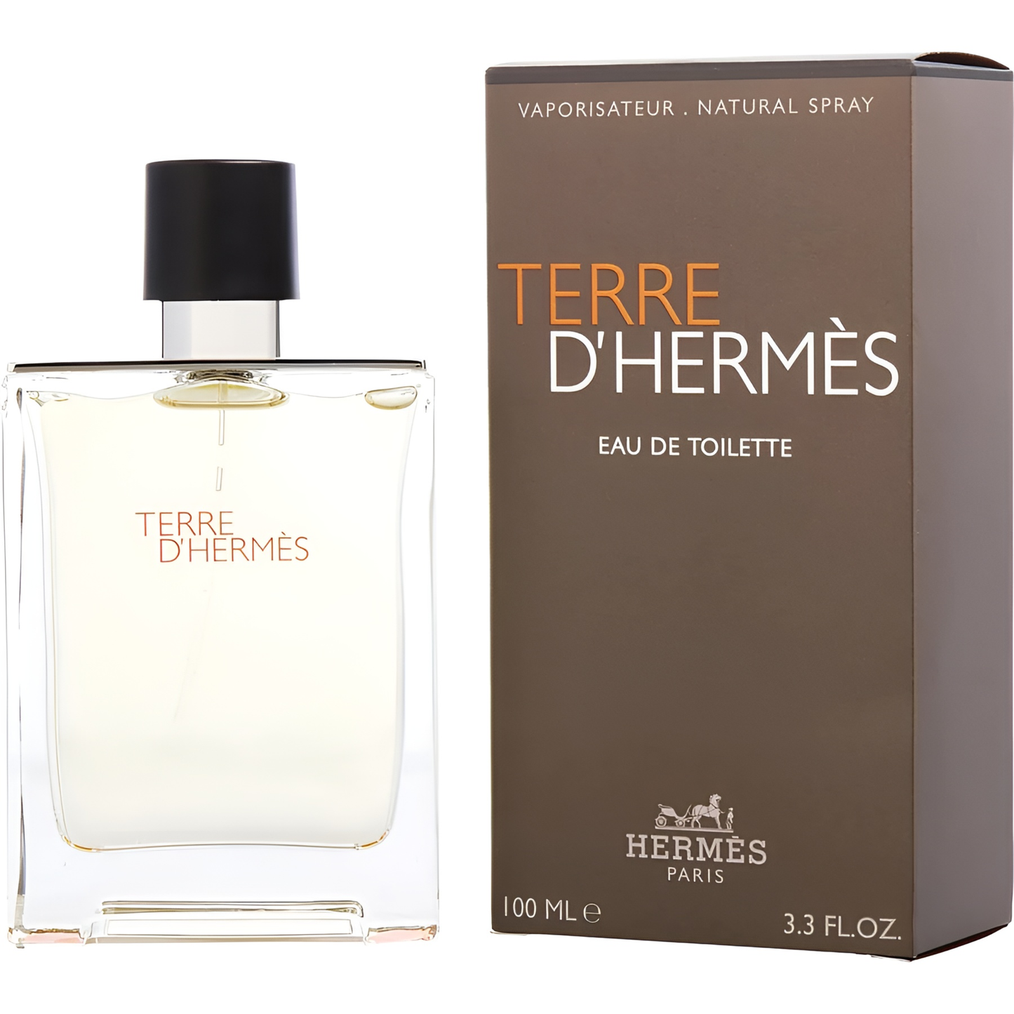 Hermes Men's 3.3 Ounce Terre D'Hermes Eau de Toilette-Inscentives Perfume