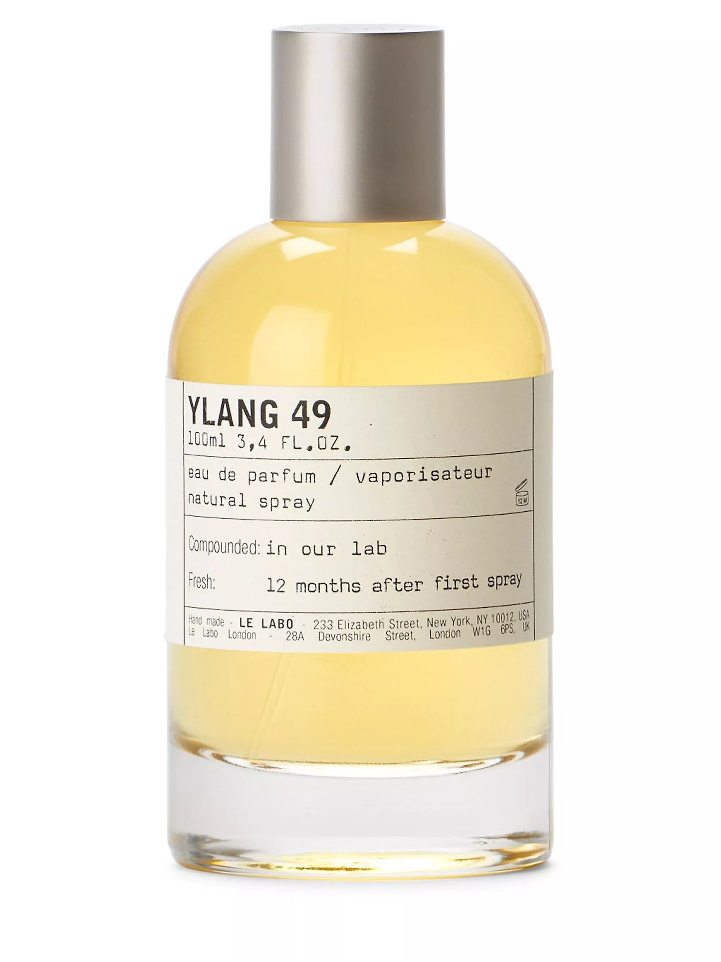 Le Labo Women's 3.4 Ounce Ylang 49 Eau de Parfum-Inscentives Perfume