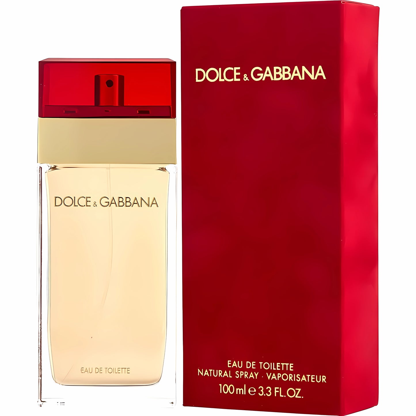 Dolce & Gabbana Women's 3.4 Ounce Original Red Eau de Toilette-Inscentives Perfume