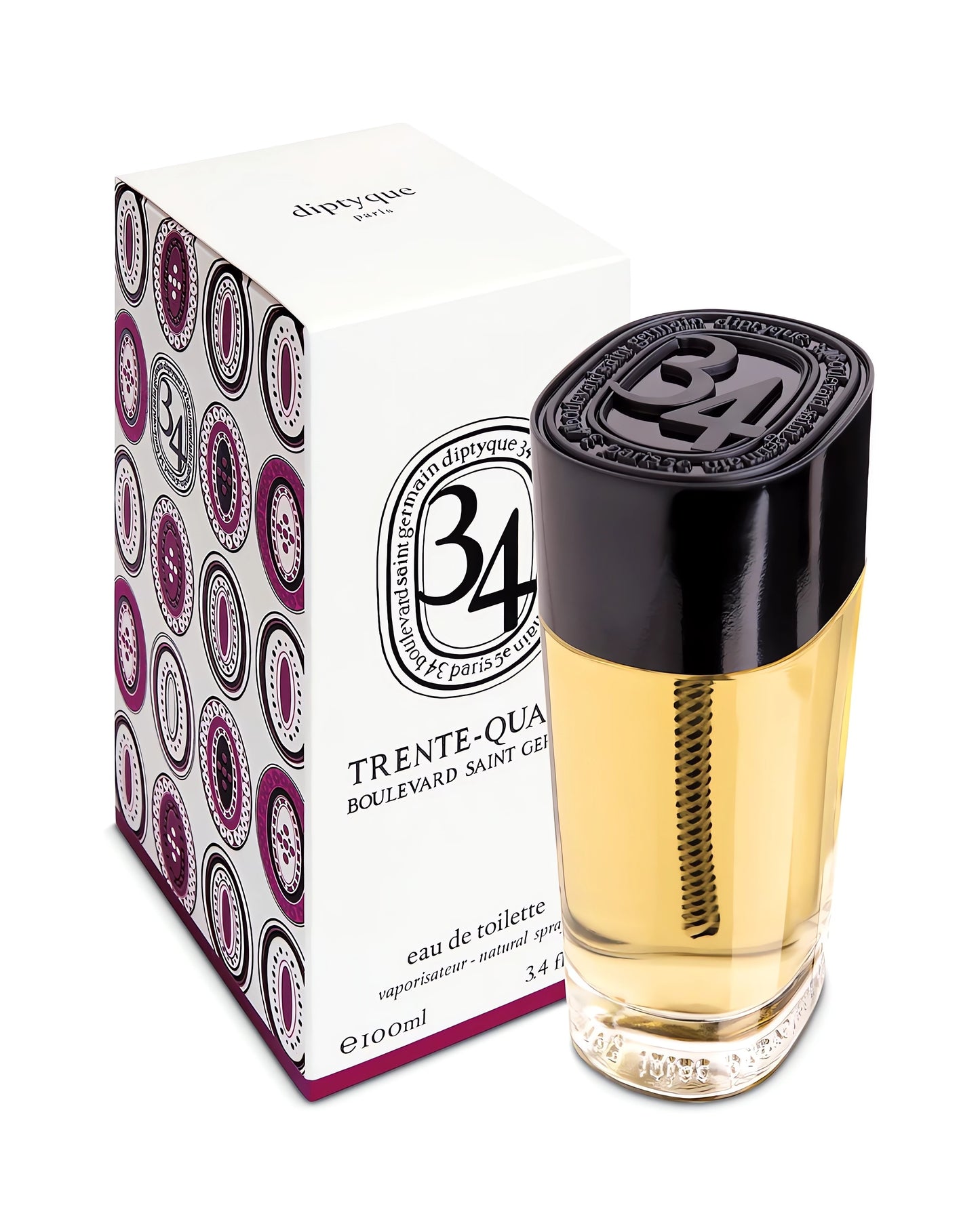 Diptyque Unisex 3.4 Ounce 34 Blvd St Germain Eau de Toilette-Inscentives Perfume