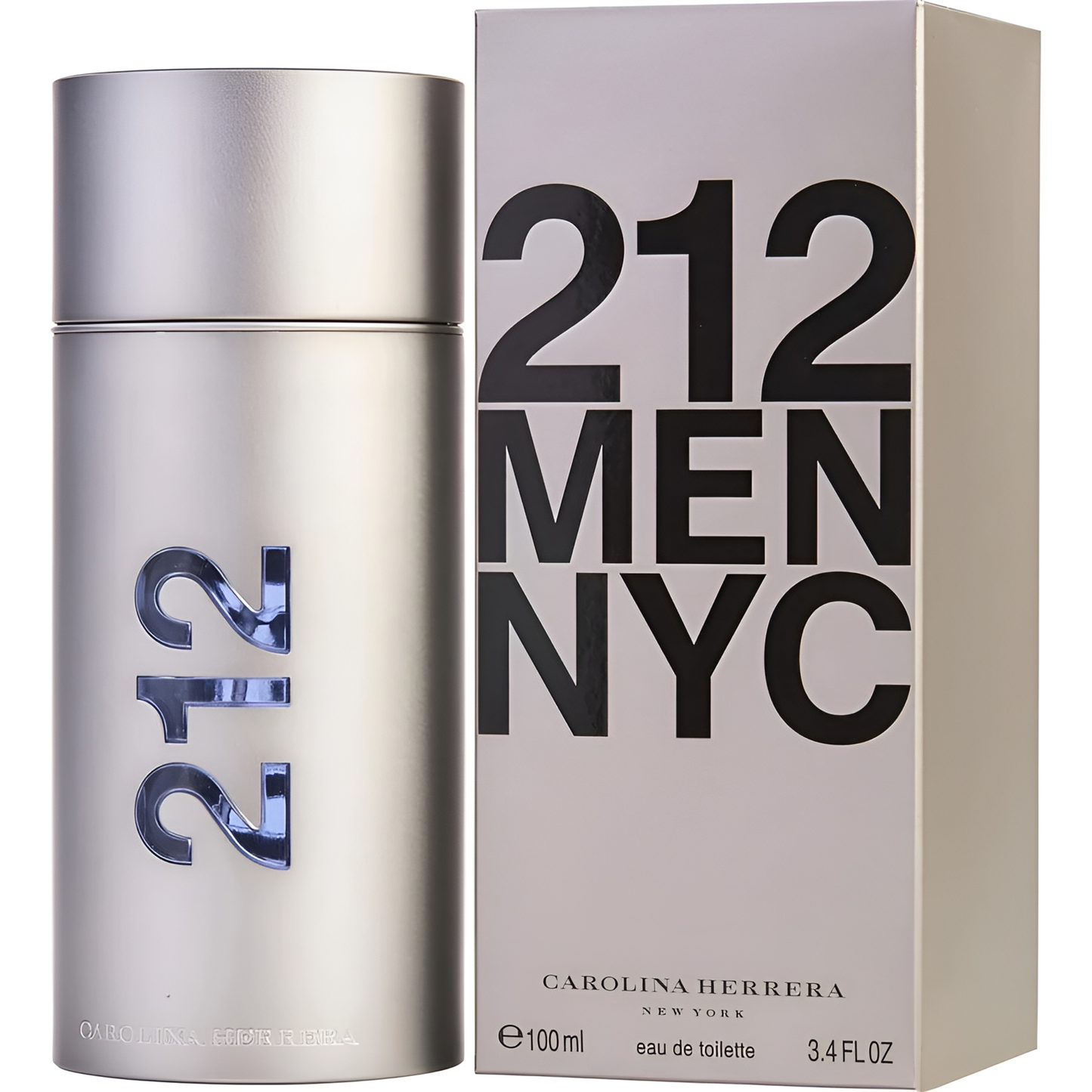 Carolina Herrera Men's 3.3 Ounce 212 Men Eau de Toilette-Inscentives Perfume