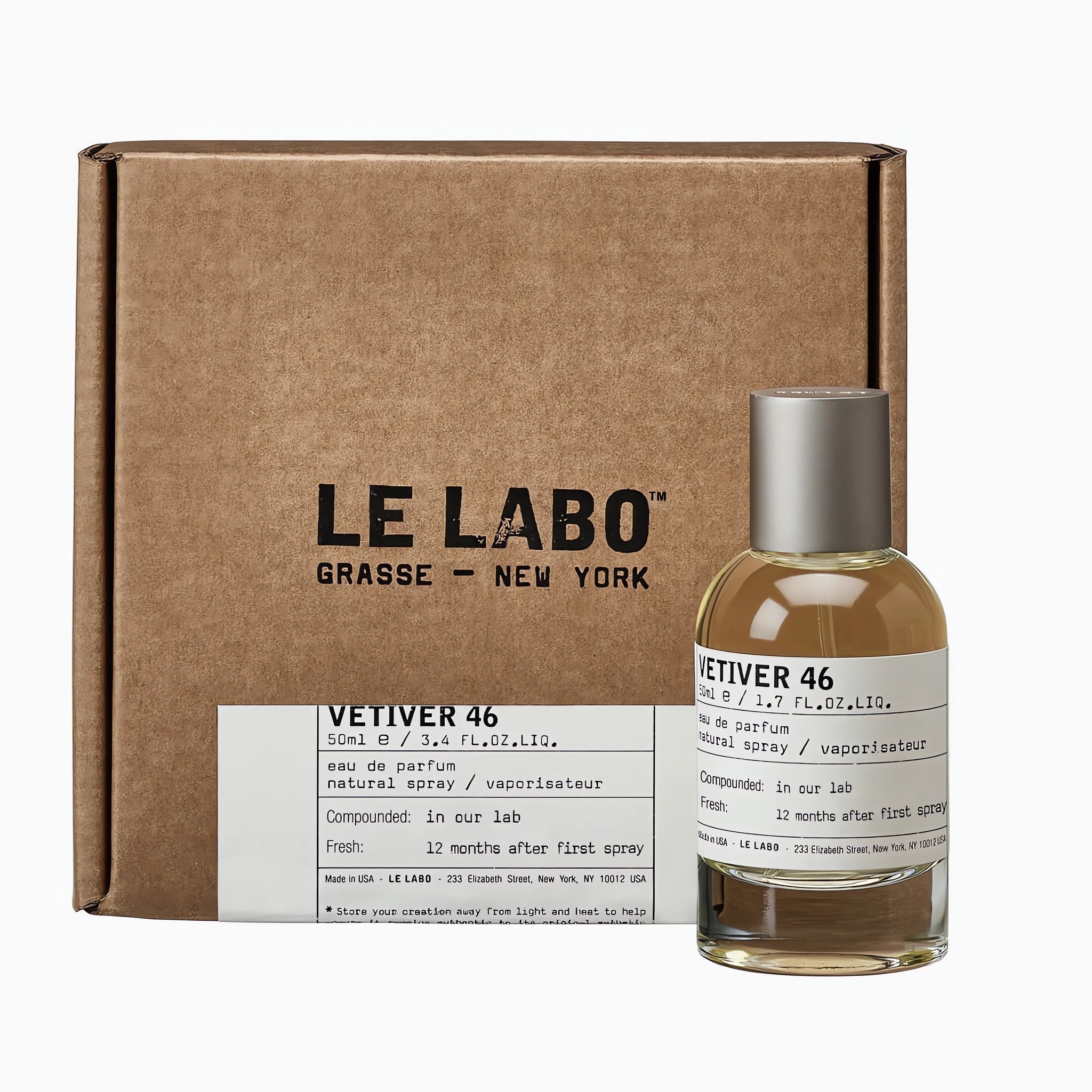 Le Labo Unisex 3.4 Ounce Vetiver 46 Eau de Parfum-Inscentives Perfume
