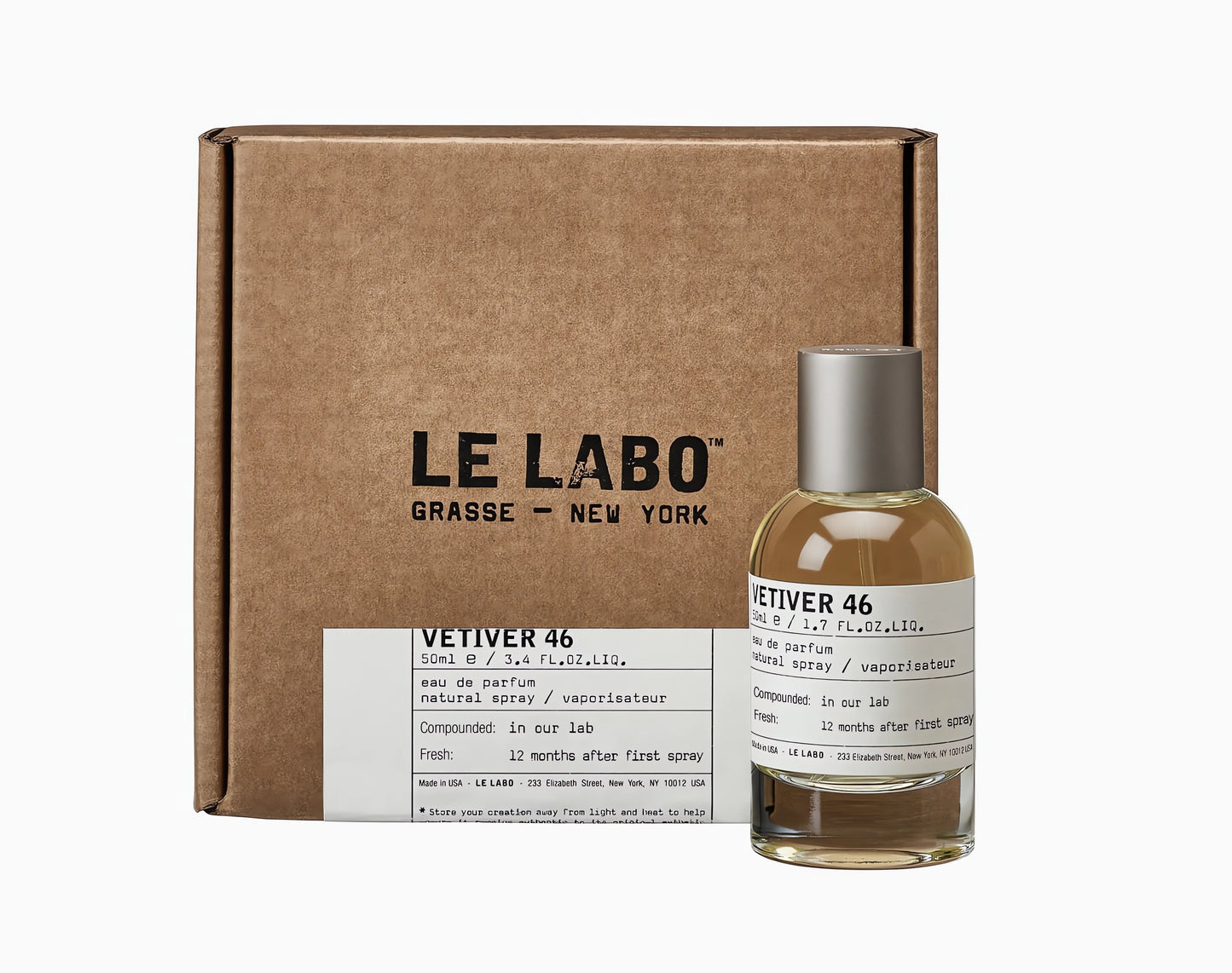 Le Labo Unisex 3.4 Ounce Vetiver 46 Eau de Parfum-Inscentives Perfume
