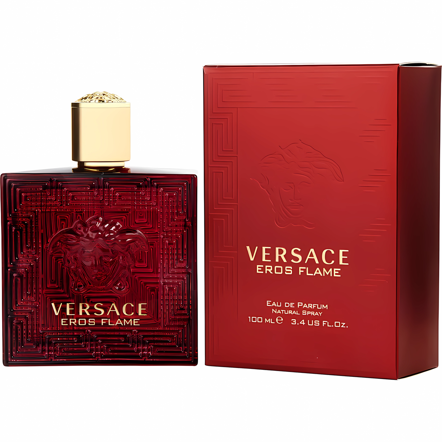 Versace Men's 3.4 Ounce Eros Flame Eau De Parfum-Inscentives Perfume