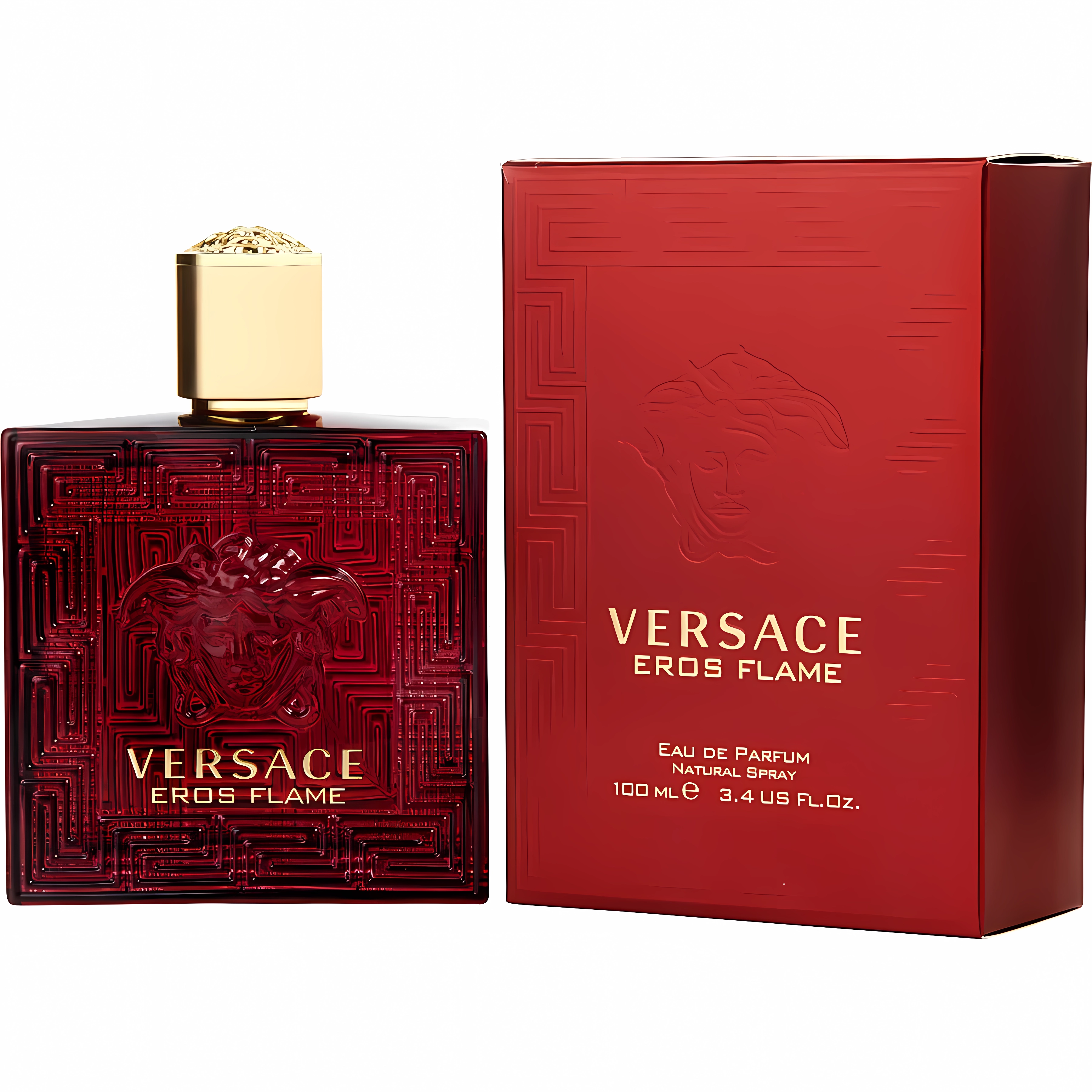 Versace Men's 3.4 Ounce Eros Flame Eau De Parfum-Inscentives Perfume