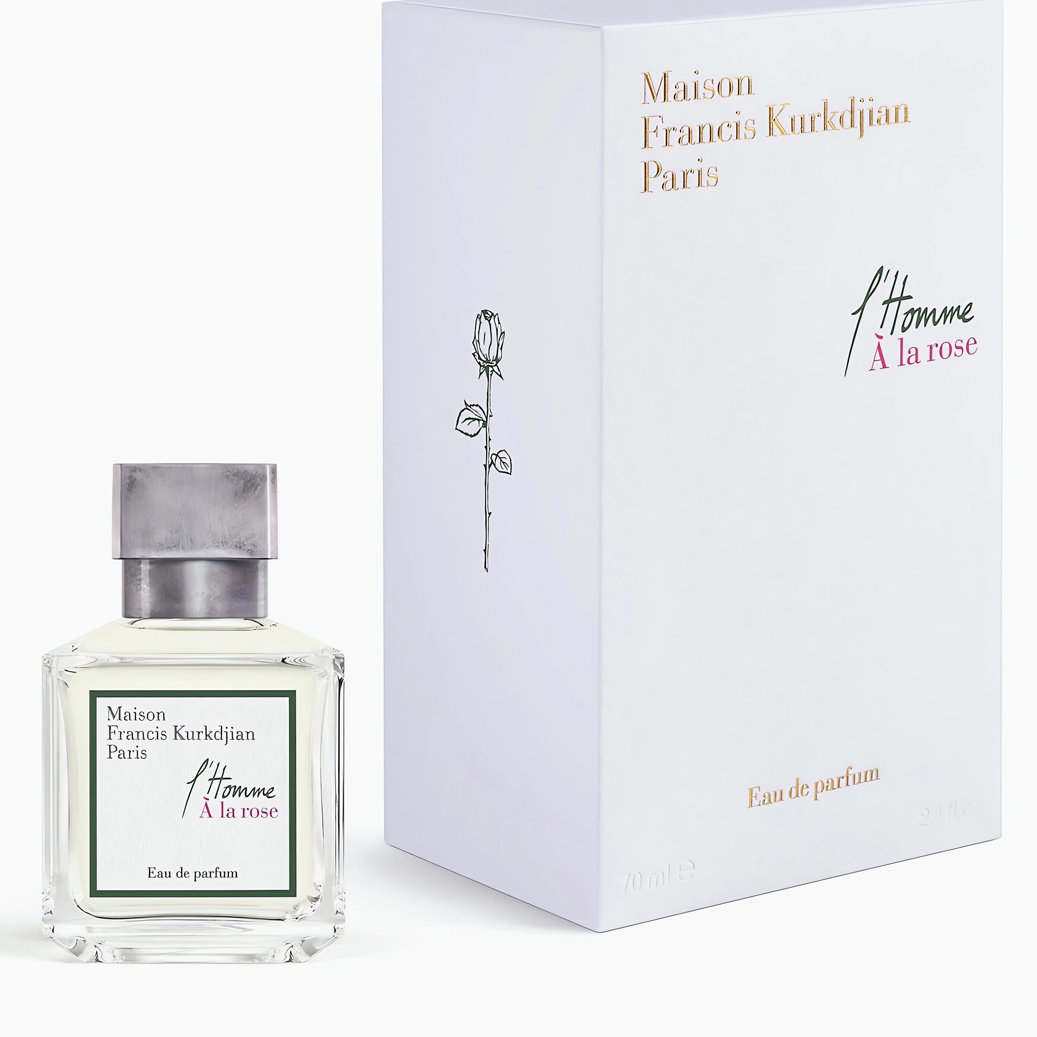 Maison Francis Kurkdjian Men's 2.4 Ounce L'Homme A la Rose Eau de Parfum-Inscentives Perfume