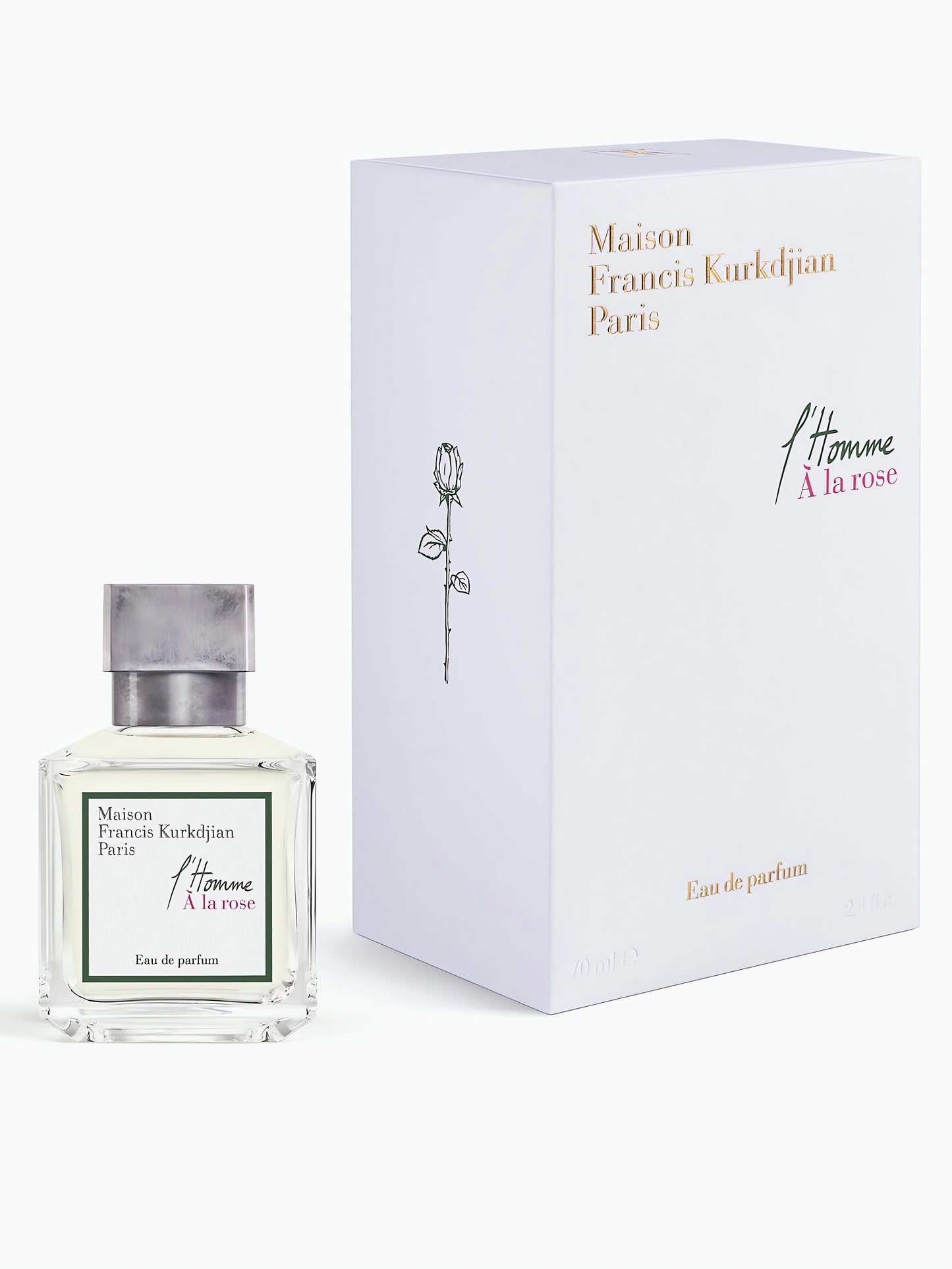 Maison Francis Kurkdjian Men's 2.4 Ounce L'Homme A la Rose Eau de Parfum-Inscentives Perfume