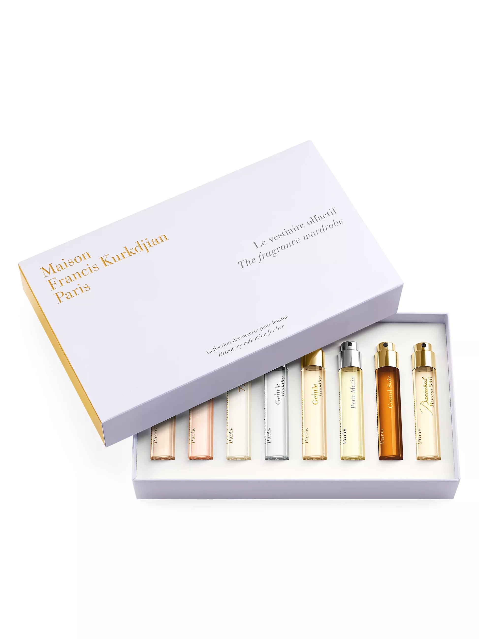 Maison Francis Kurkdjian Women's 8 x .37 Ounce Discovery Collection For Her Eau de Parfum-Inscentives Perfume