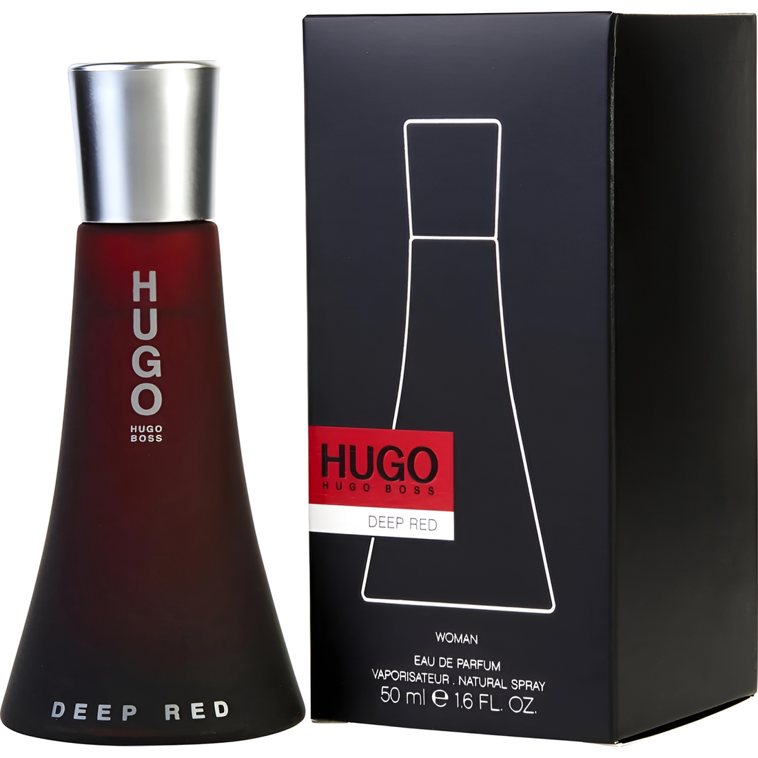 Hugo Boss Women's 1.7 Ounce Deep Red Eau de Toilette-Inscentives Perfume