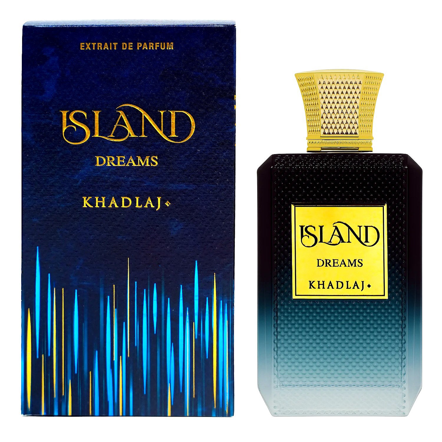 Khadlaj Island Dreams Extrait De Parfum Spray for Unisex 3.4 oz/100ml